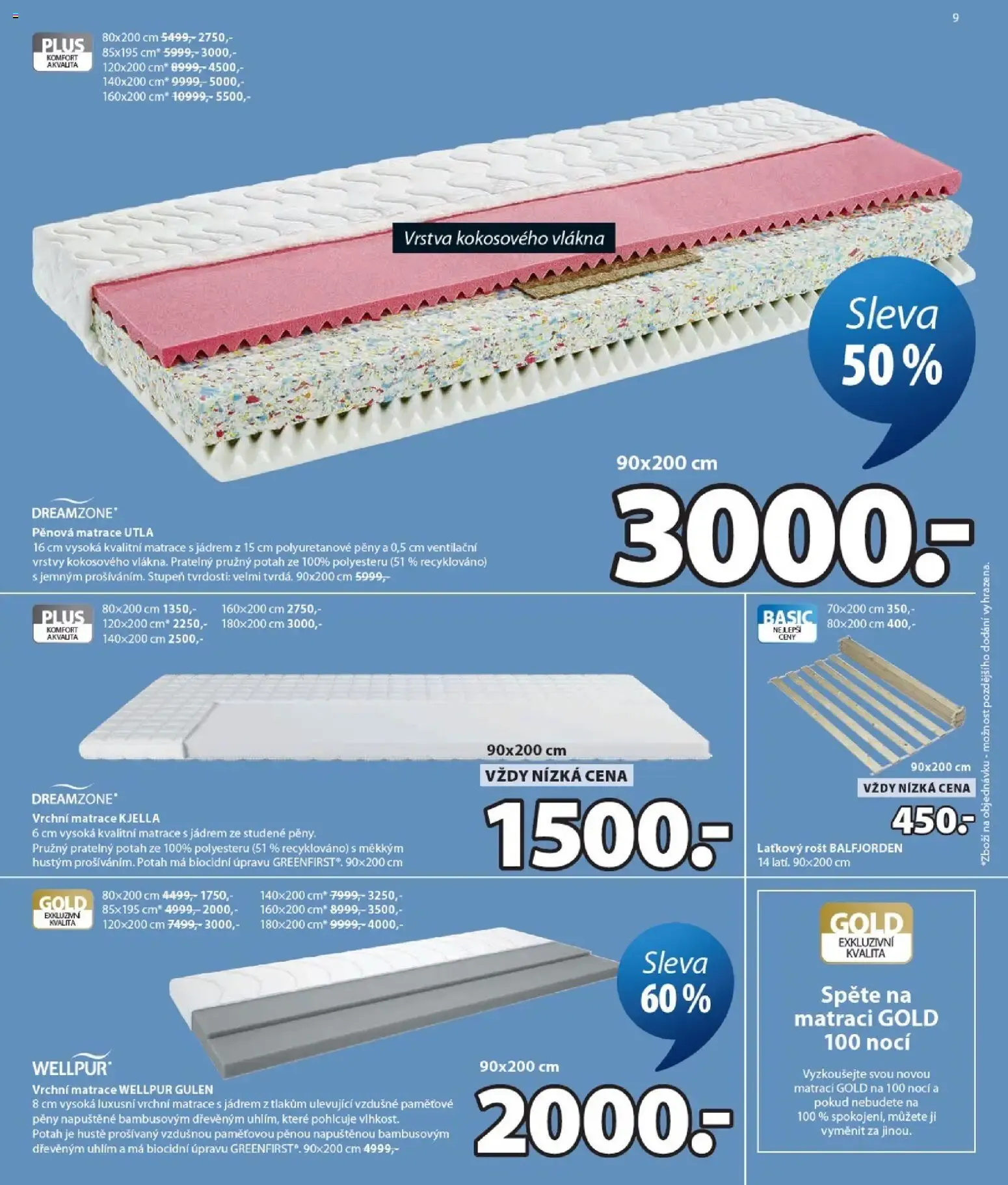 JYSK Scandinavian Sleeping & Living - Skvělá nabídka pro vaši domácnost - 26. srpna 15. září 2026 - Page 9