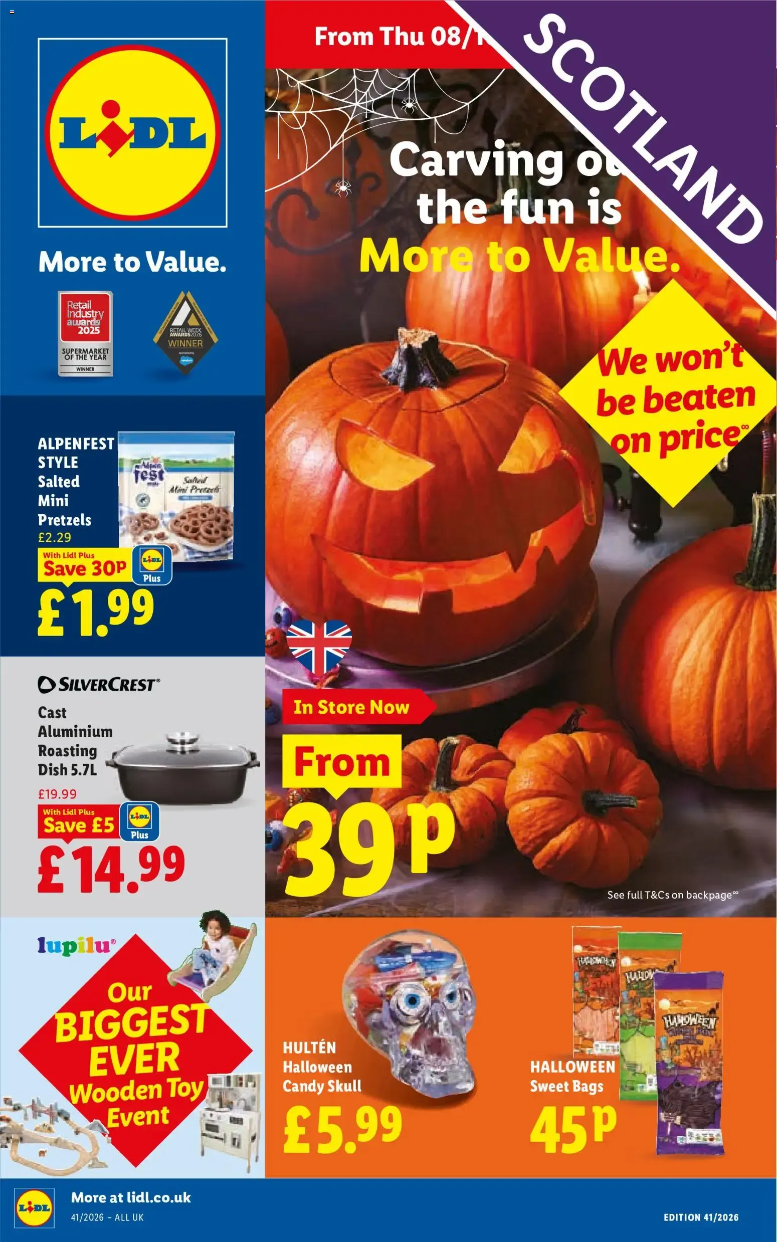 Weekly offers Lidl Scotland (08/10/2026 - 14/10/2026) - Offers Online from 8 October to 14 October 2026 - Catalogue Page 1