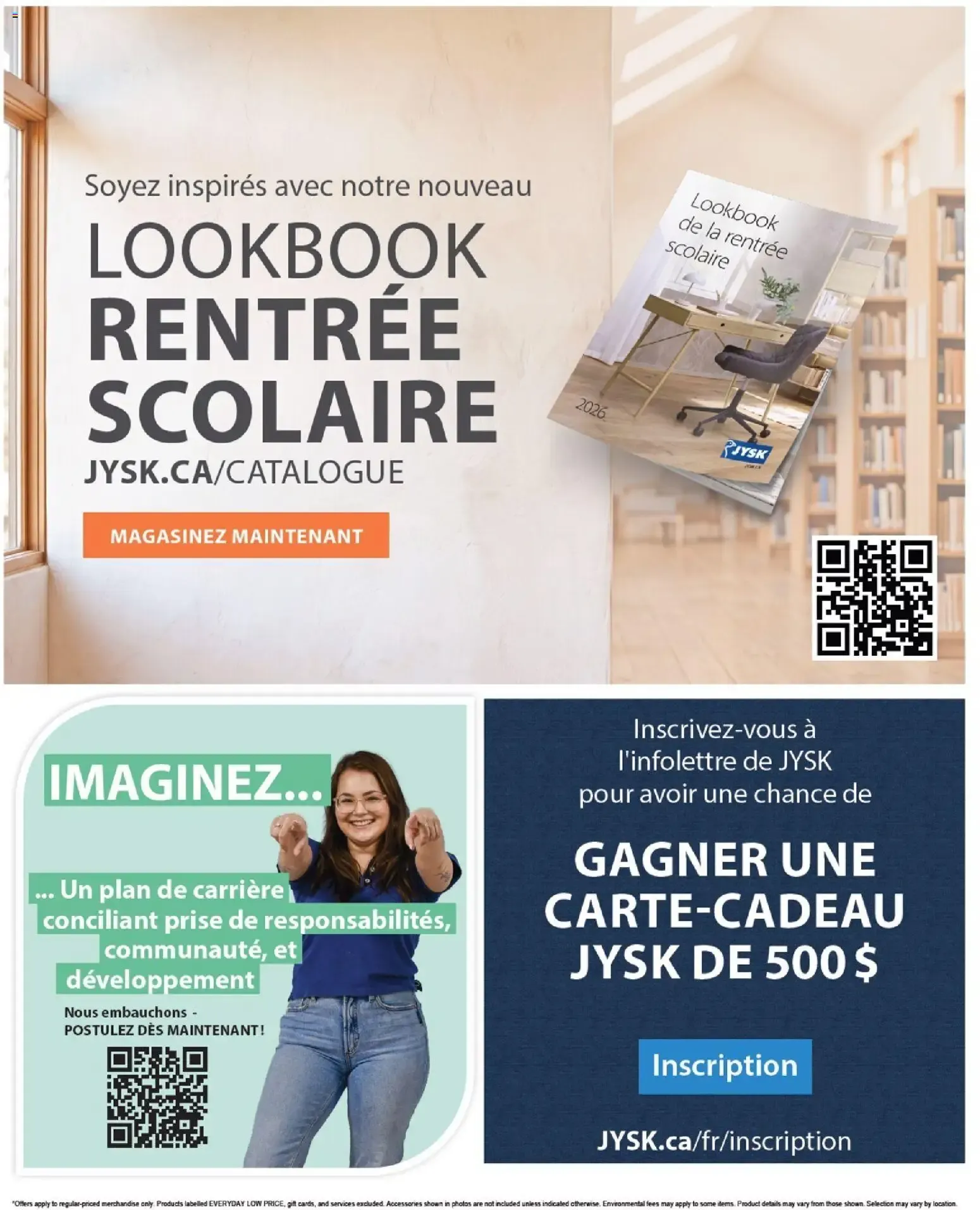 JYSK - Soldes de la Fête du Travail: Épargnez 20-60% from August 27 to September 9 2026 - flyer page 17