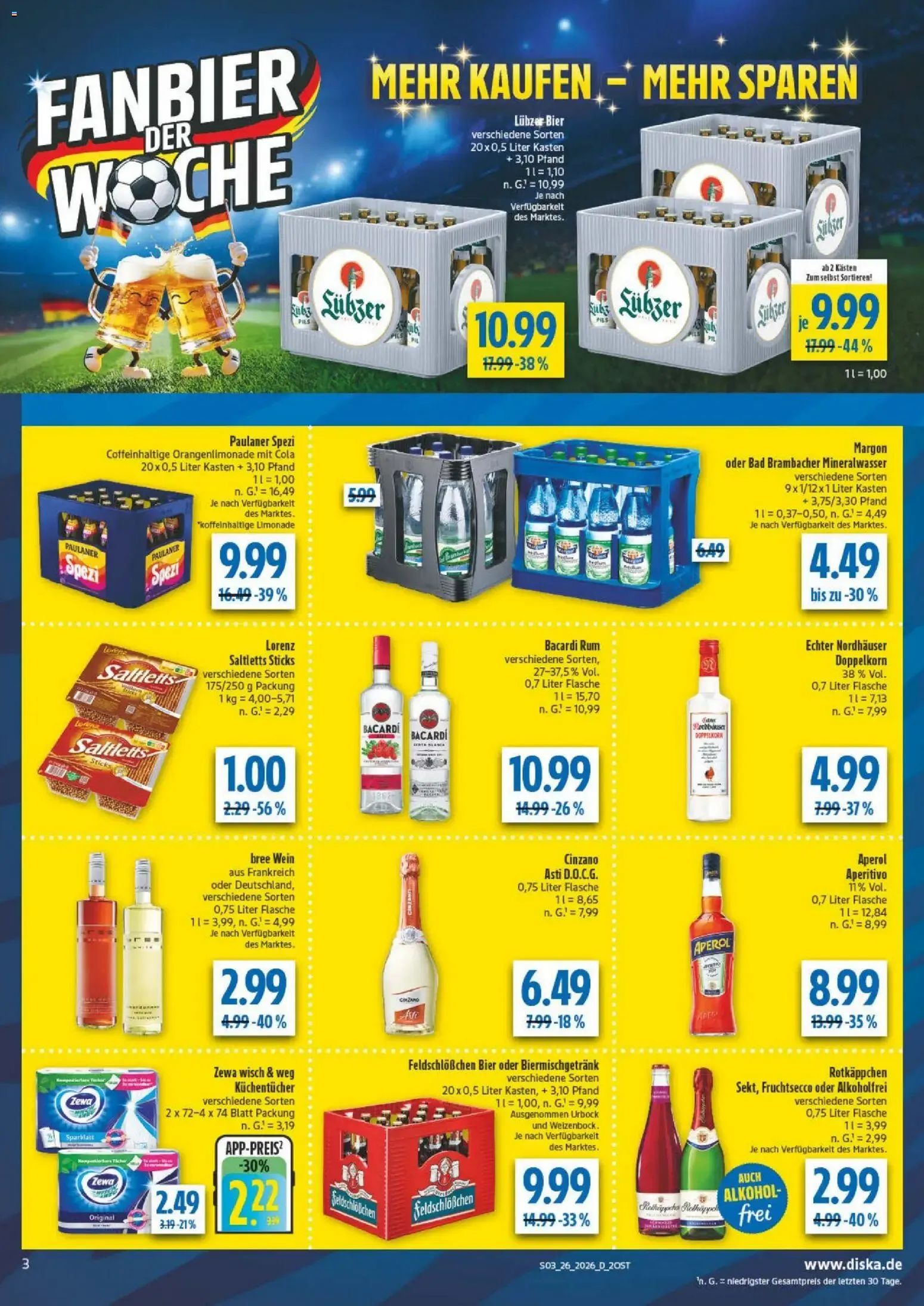 Diska - 1700 Artículos con Precio Reducido von 22. Juni bis 27. Juni 2026 - Prospekt seite 5