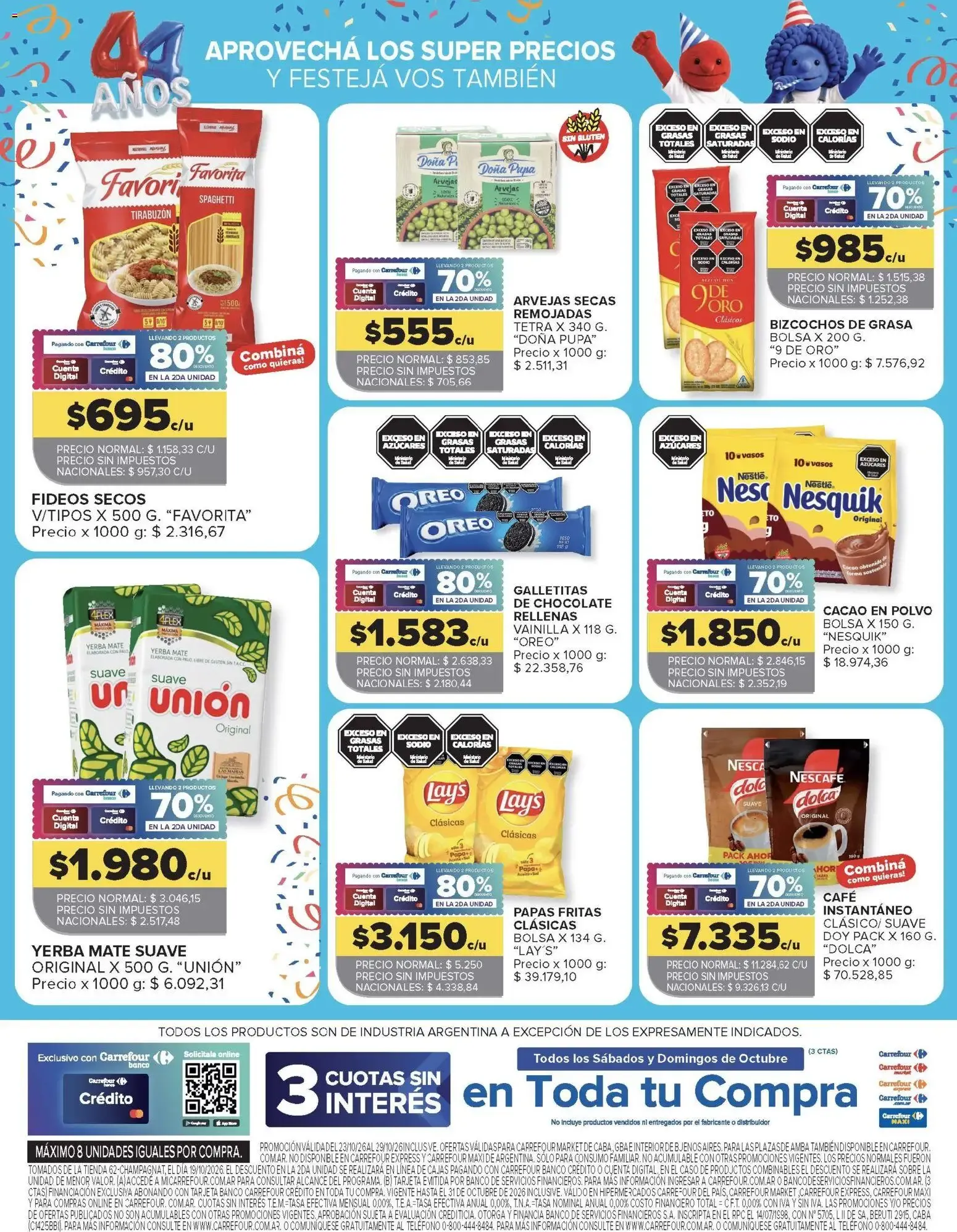 Ofertas de Carrefour - Ofertas || del 23/10/2026 - 29/10/2026 || Promociones 23 de octubre al 29 de octubre 2026 - Página 42 del catálogo