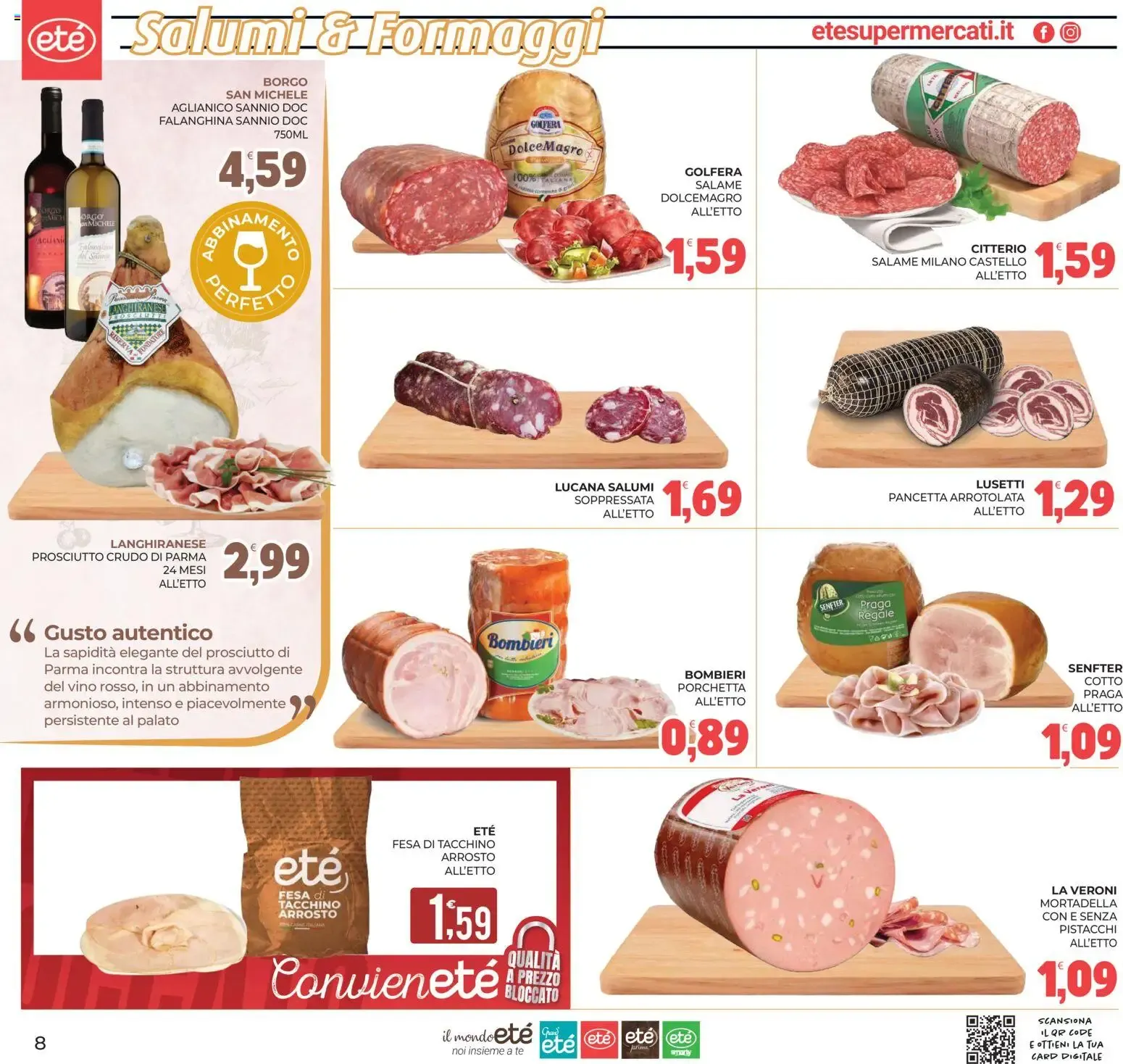 Eté volantino dal 01/09/2026 - online Offerte da 1 settembre a 10 settembre di 2026 - Pagina del volantino 8