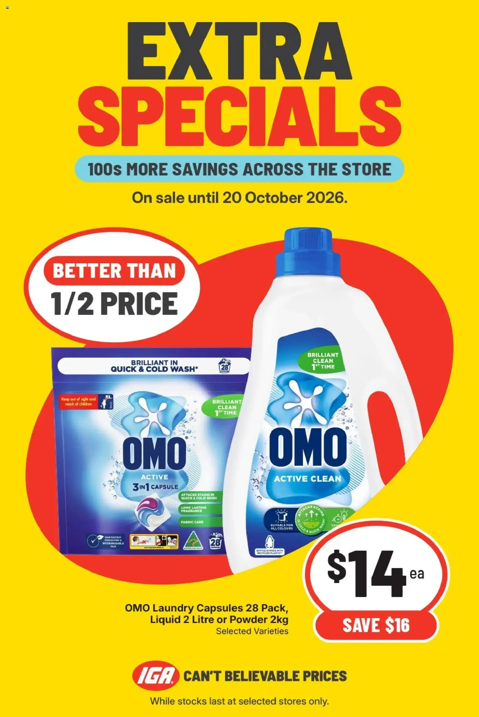 IGA Extra Specials - Catalogue valid from 14 October to 20 October 2026 - page 3