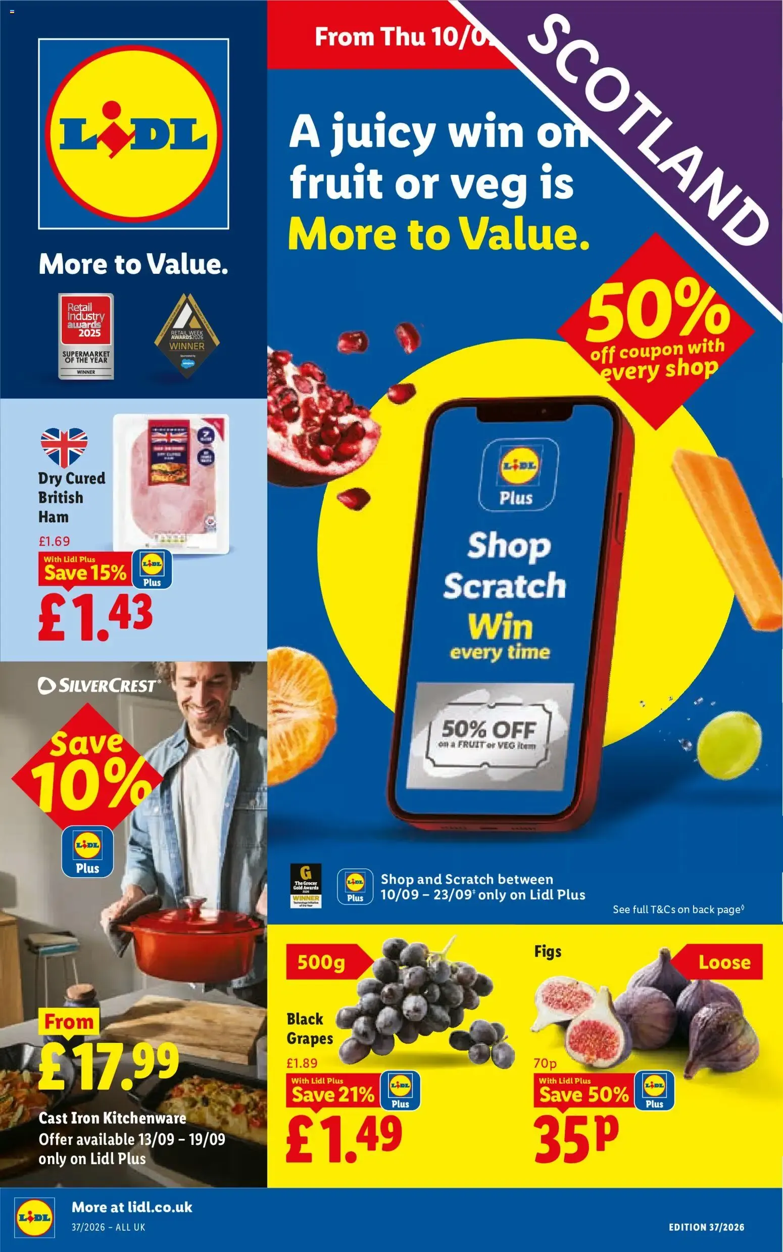 Weekly offers Lidl Scotland (10/09/2026 - 16/09/2026) - Offers Online from 10 September to 16 September 2026 - Catalogue Page 1