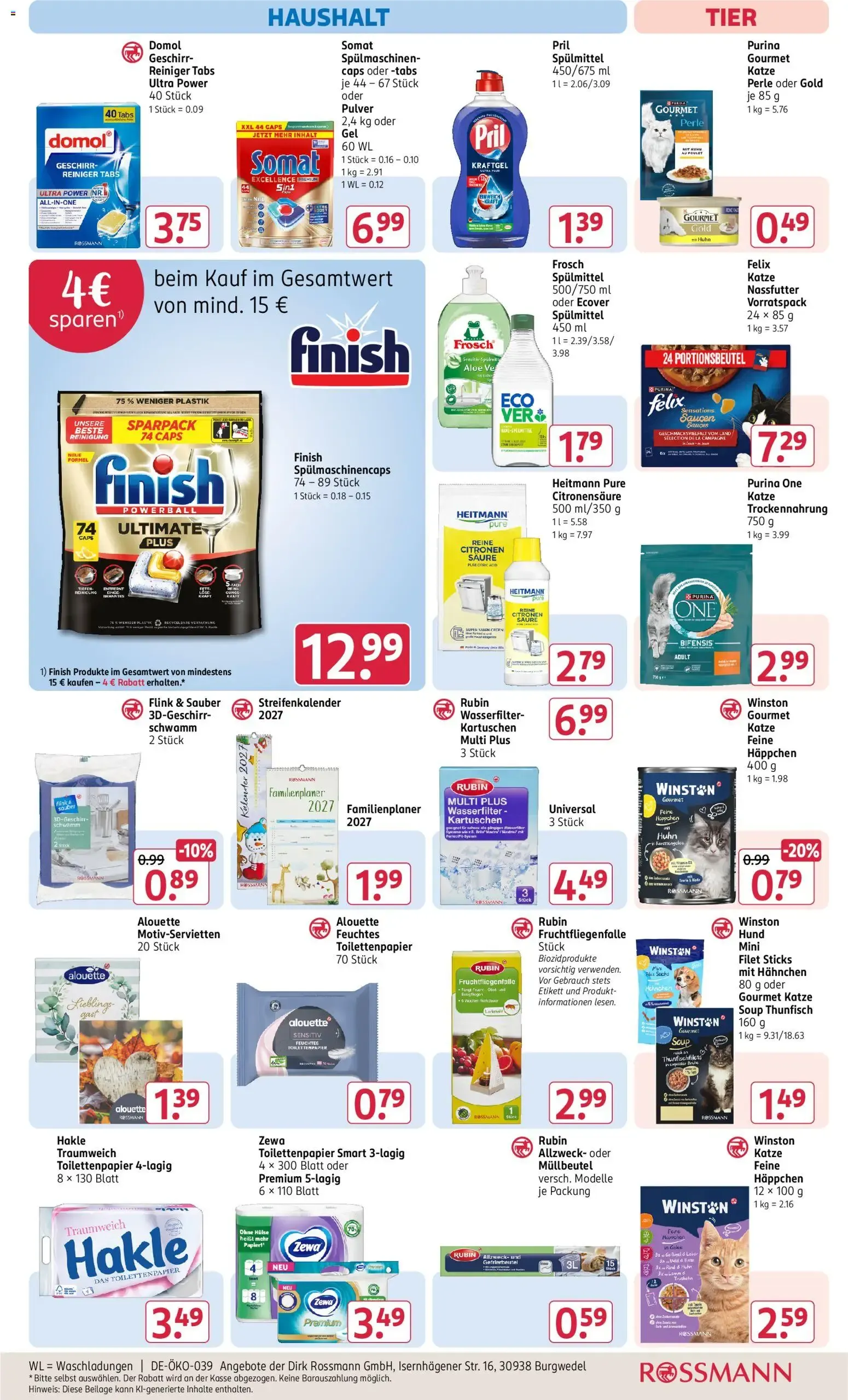 Rossmann Mein Drogeriemarkt von 24. August bis 28. August 2026 - Prospekt seite 16