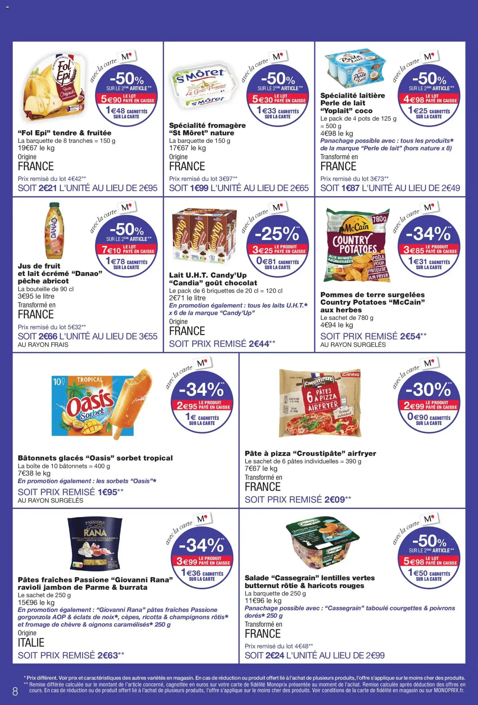 Monoprix catalogue à partir du 22/09/2026 - promo en ligne du 22 septembre au 4 octobre 2026 - Catalogue page 8