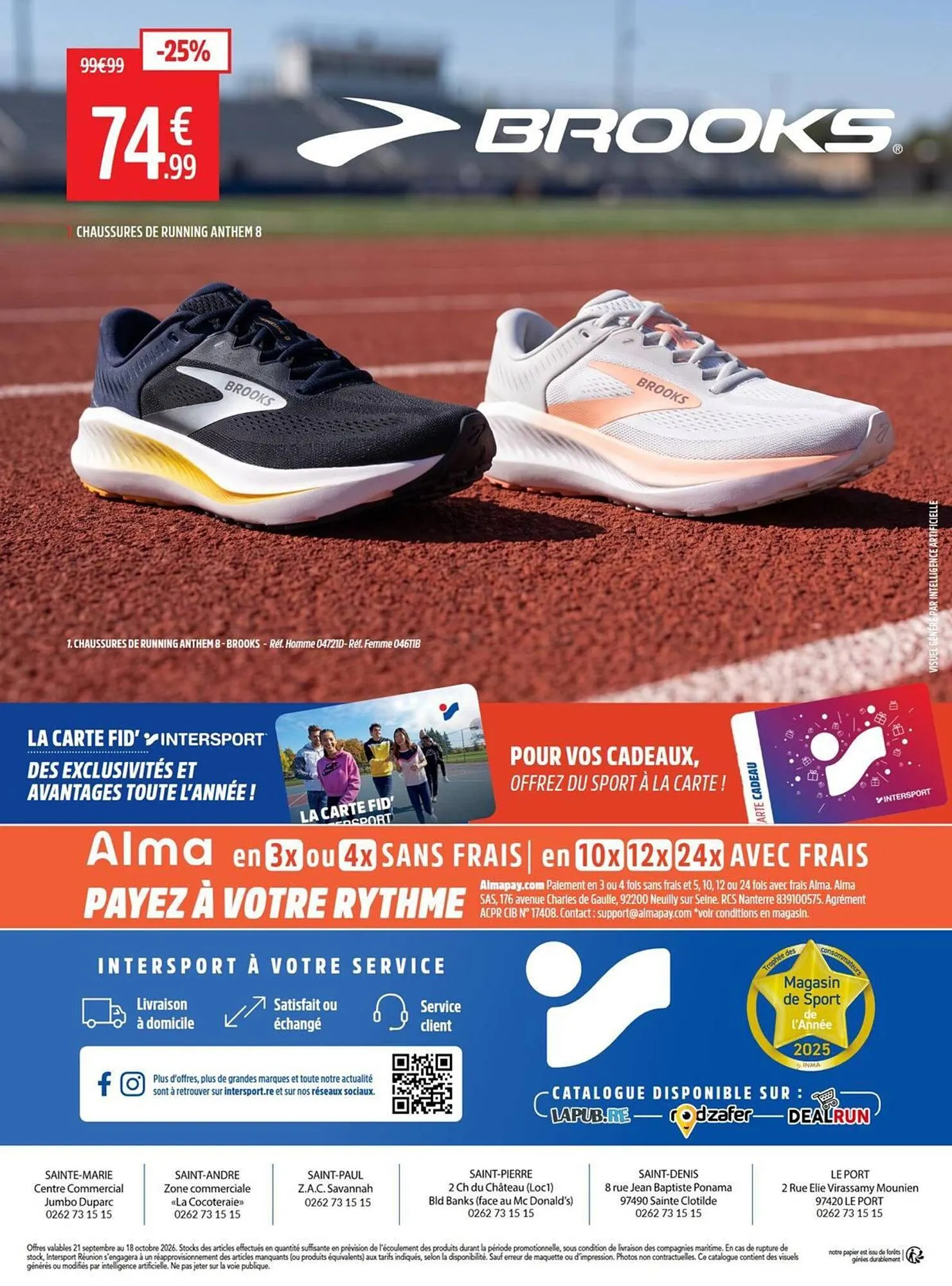Intersport: Esprit Trail - Zapatillas Asics Trabuco 14 du 21 septembre au 18 octobre 2026 - Catalogue page 10