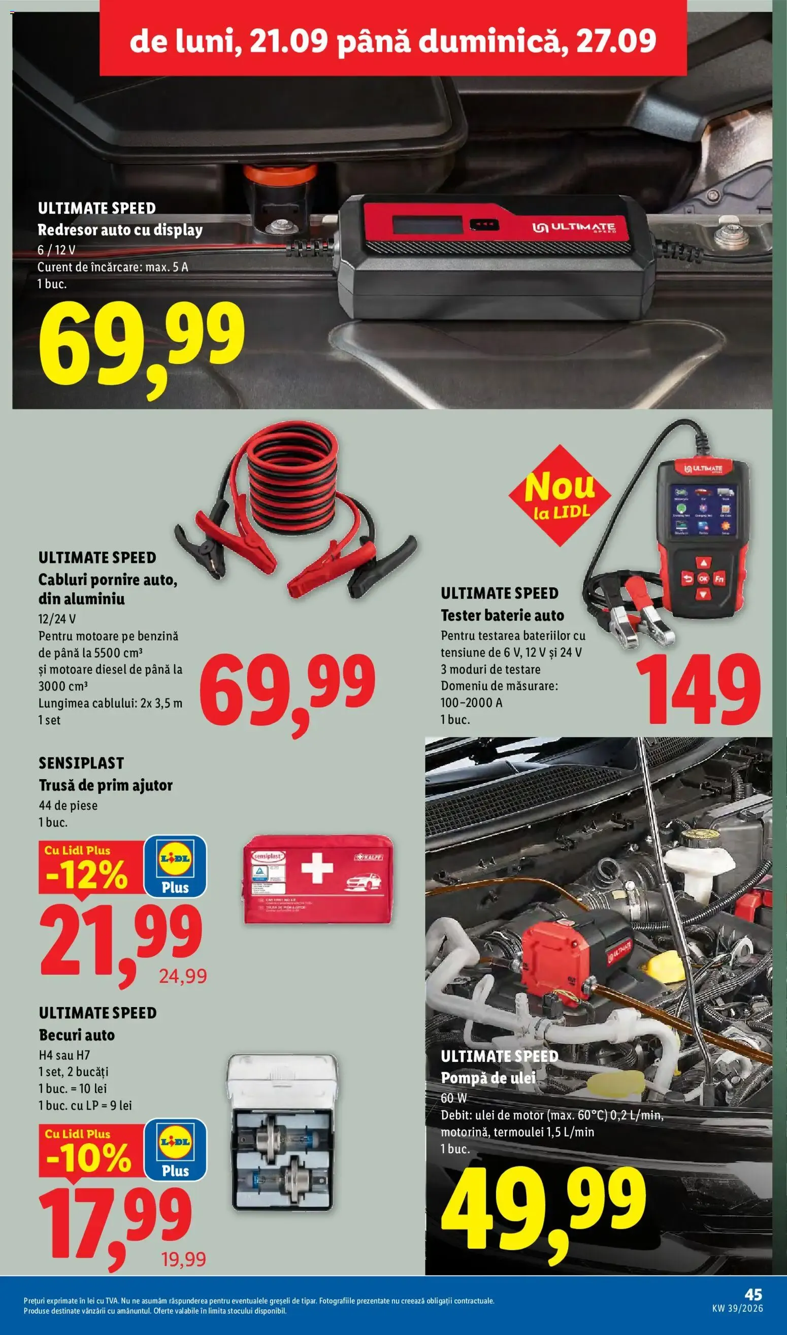 Catalog Catalog LIDL 21.09.2026 - Oferta și Revista online de la 21 septembrie până la 27 septembrie 2026 - Revista Pagina 45