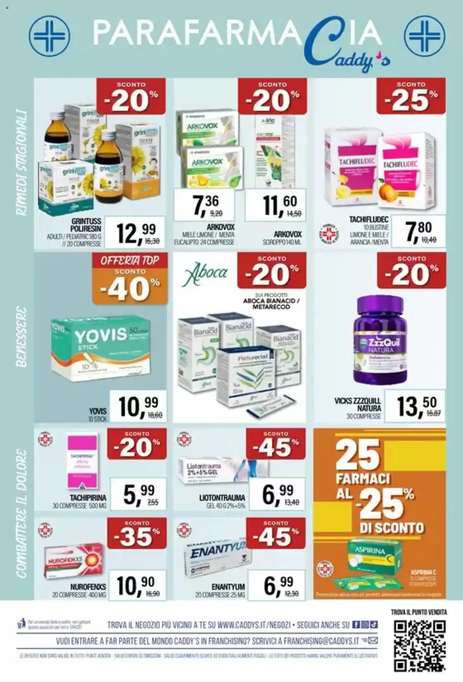 PARAFARMACIA Caddy's Salute & Benessere da 1 ottobre a 4 novembre di 2026 - Pagina del volantino 4