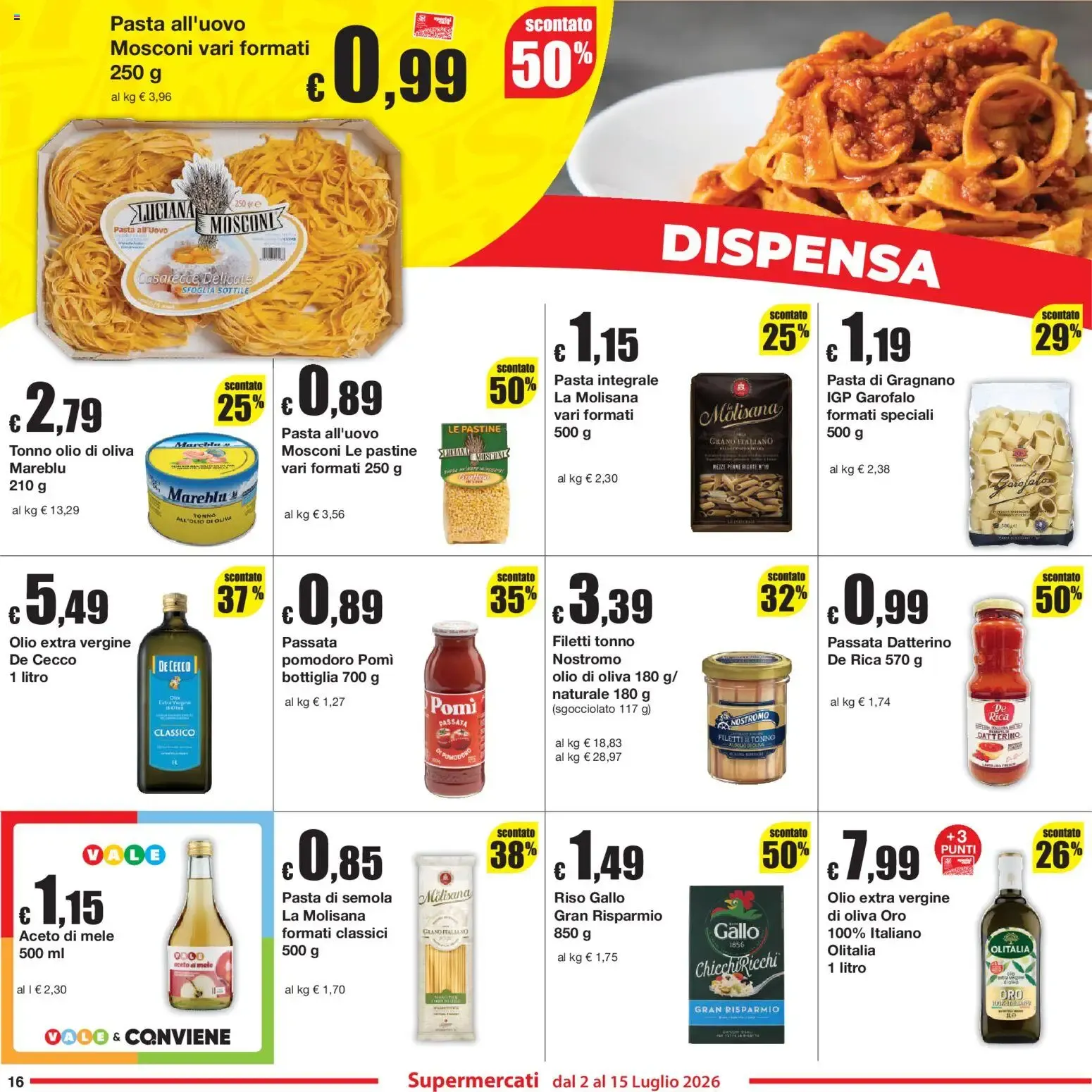 Sì con Te volantino dal 02/07/2026 - online Offerte da 2 luglio a 15 luglio di 2026 - Pagina del volantino 16