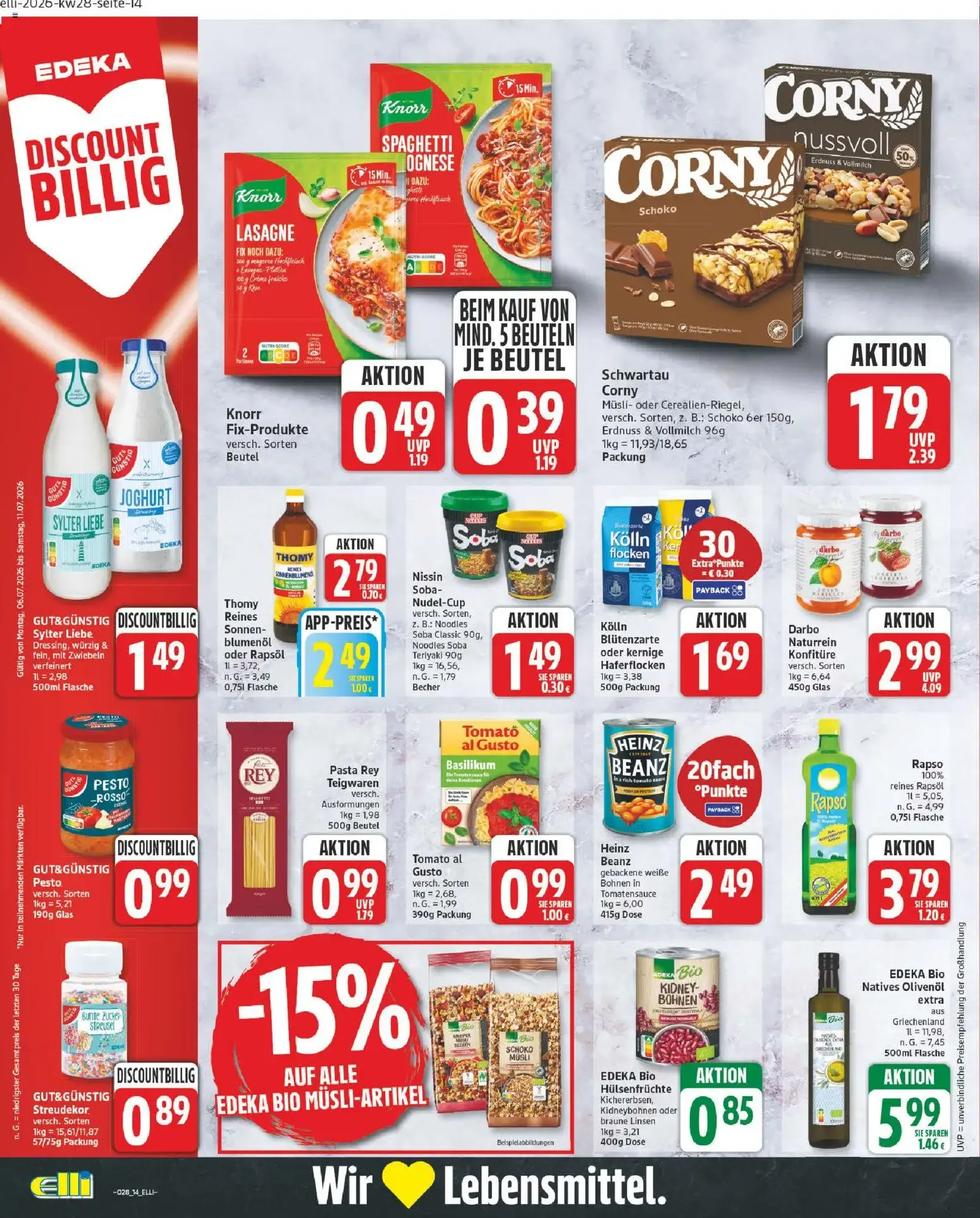 Elli Markt Prospekt vom 06.07.2026 – Angebote online von 6. Juli bis 11. Juli 2026 - Prospekt seite 14