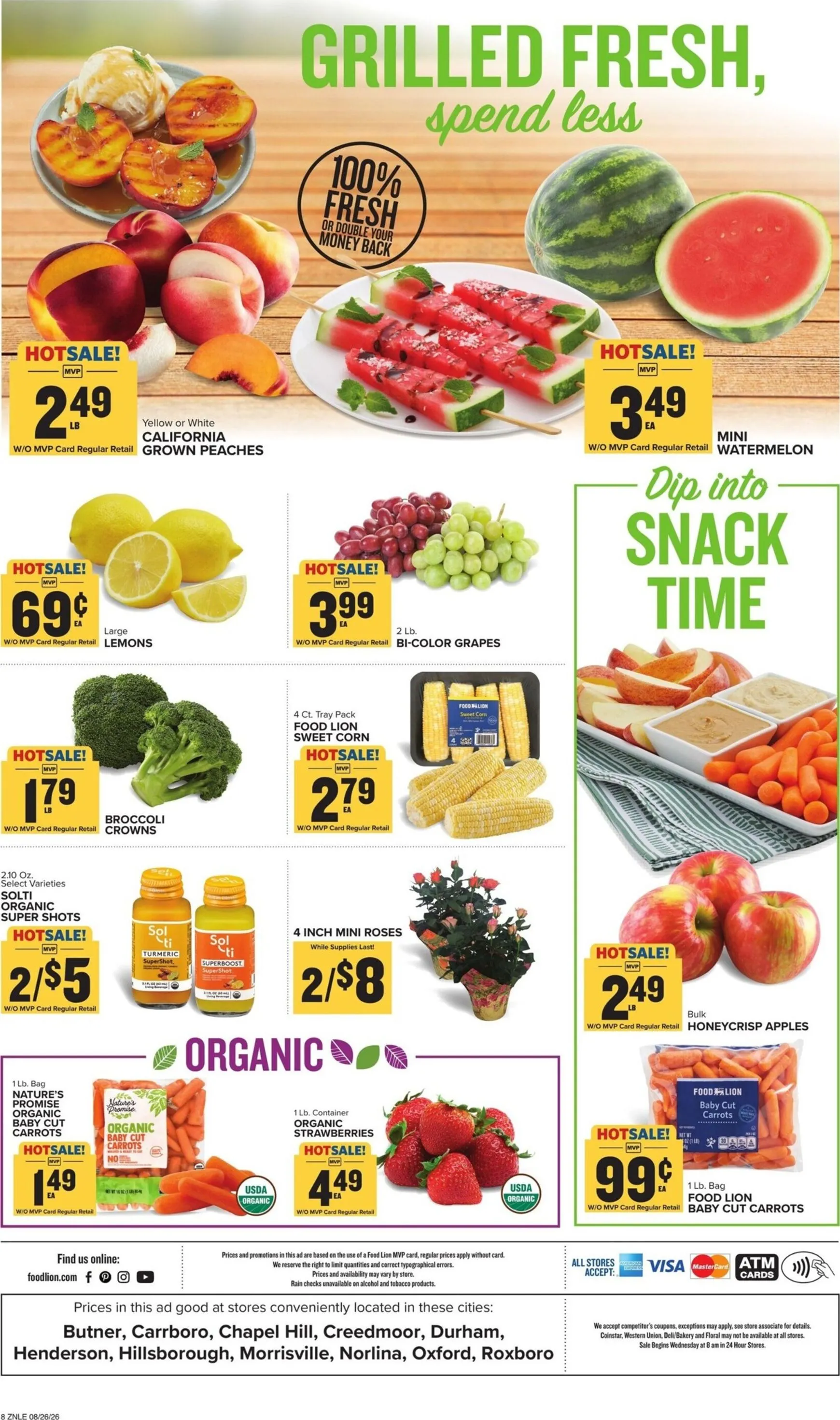 Weekly ad Current Food Lion leaflet valid from Wednesday 08/26/2026 to Tuesday 09/01/2026 from August 26 to September 1 2026 - Page 2
