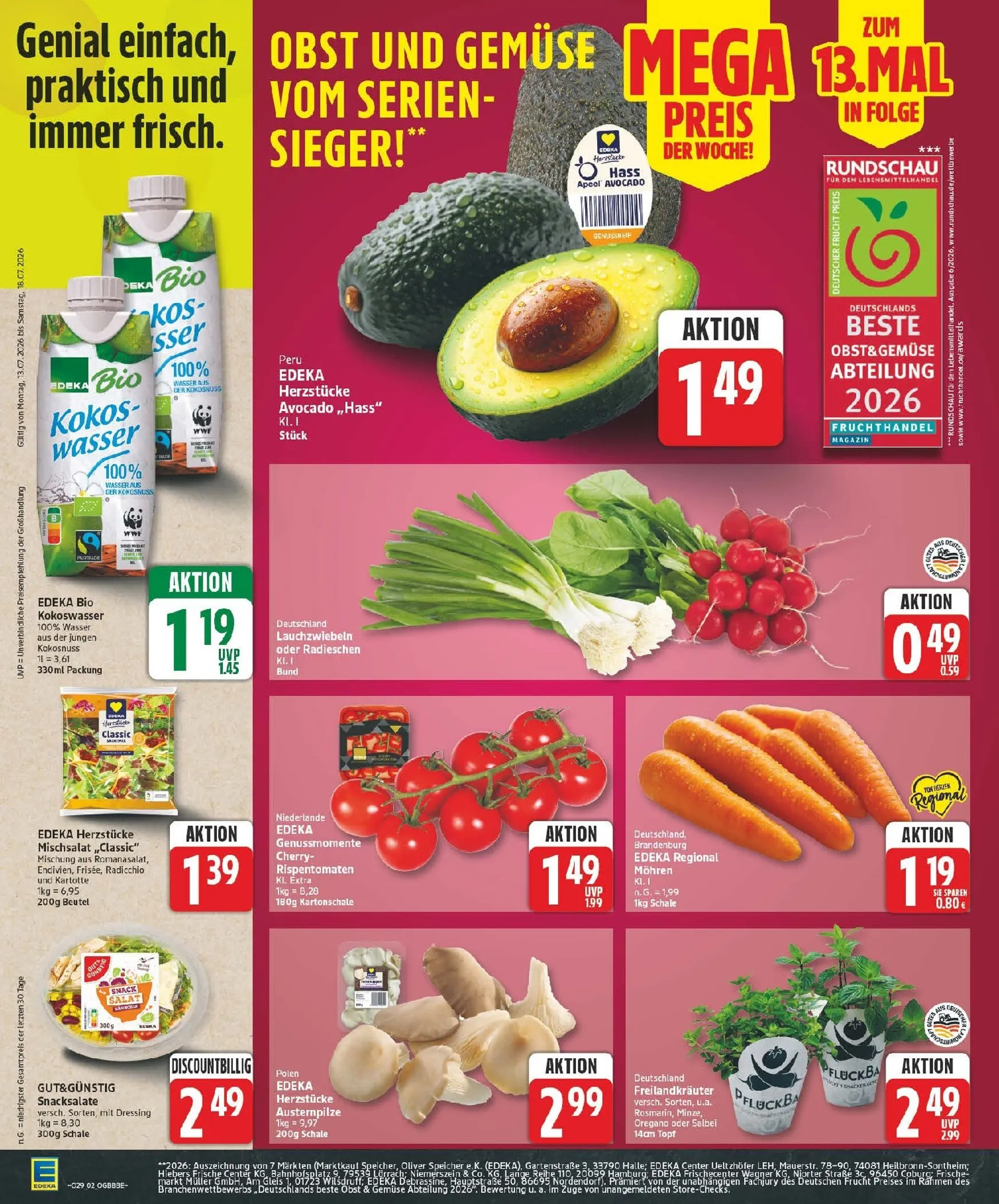 EDEKA – Thekenknüller zum WM-Finale! von 13. Juli bis 18. Juli 2026 - Prospekt seite 2