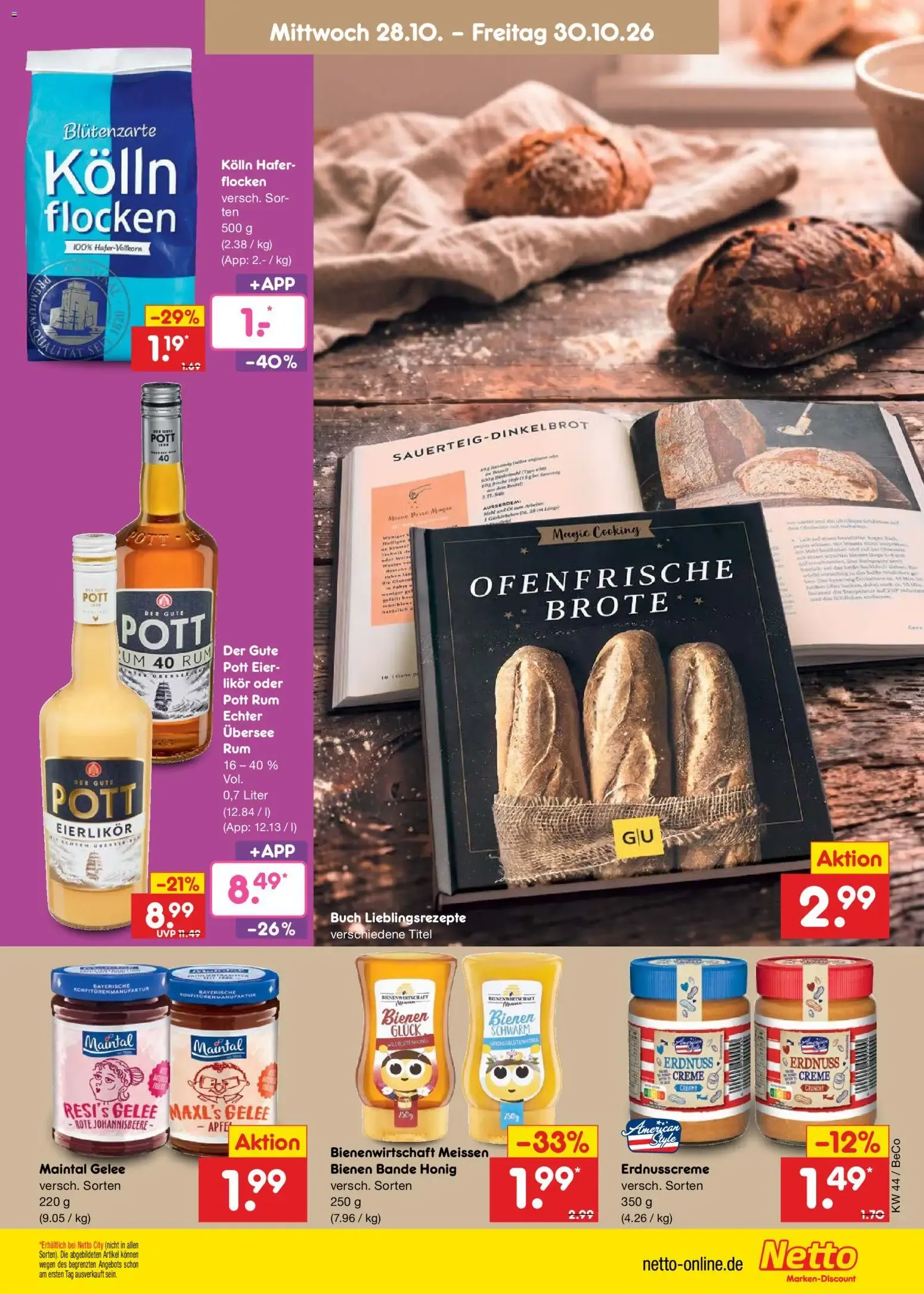 Netto Marken-Discount Prospekt (ab 26.10.2026) » Angebote von 26. Oktober bis 30. Oktober 2026 - Prospekt seite 58