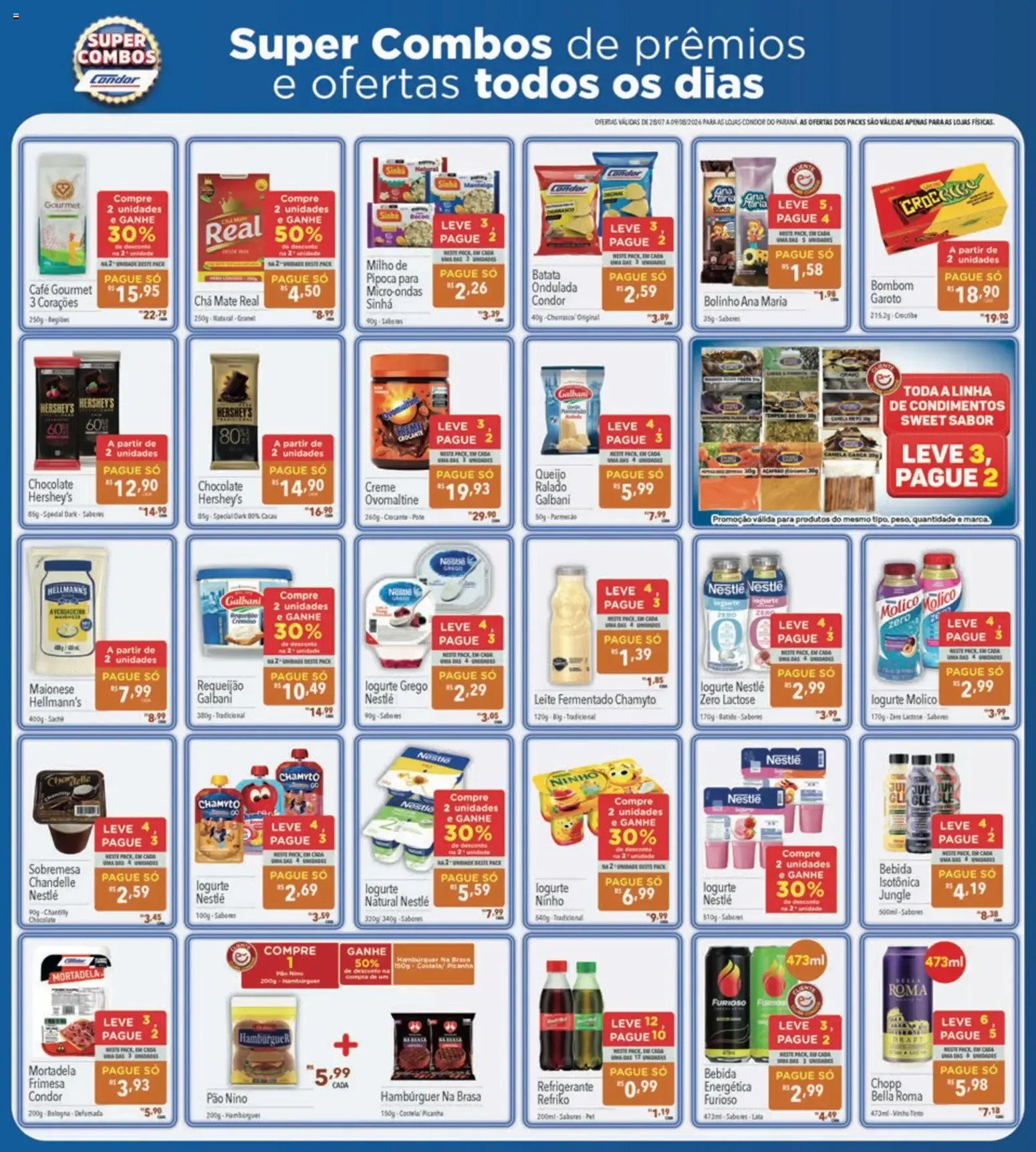 Encarte de Tabloide Condor - Dia dos Pais 28 de julho até 9 de agosto 2026 - Pagina 2