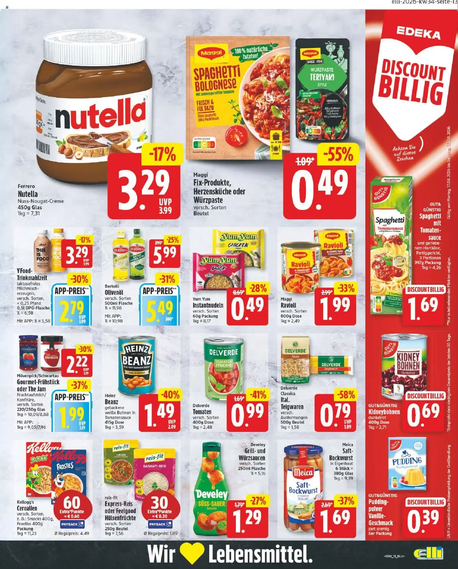 Elli Markt Prospekt vom 17.08.2026 – Angebote online von 17. August bis 22. August 2026 - Prospekt seite 13