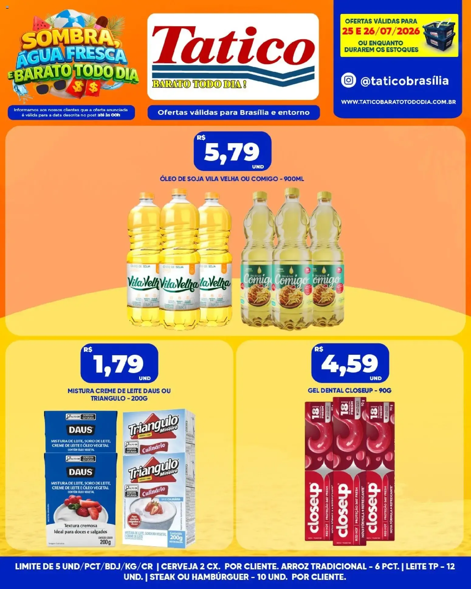 Encarte de Tatico ofertas do Dia de 27/07/2026 | Promoções Online 27 de julho até 27 de julho 2026 - Pagina 20