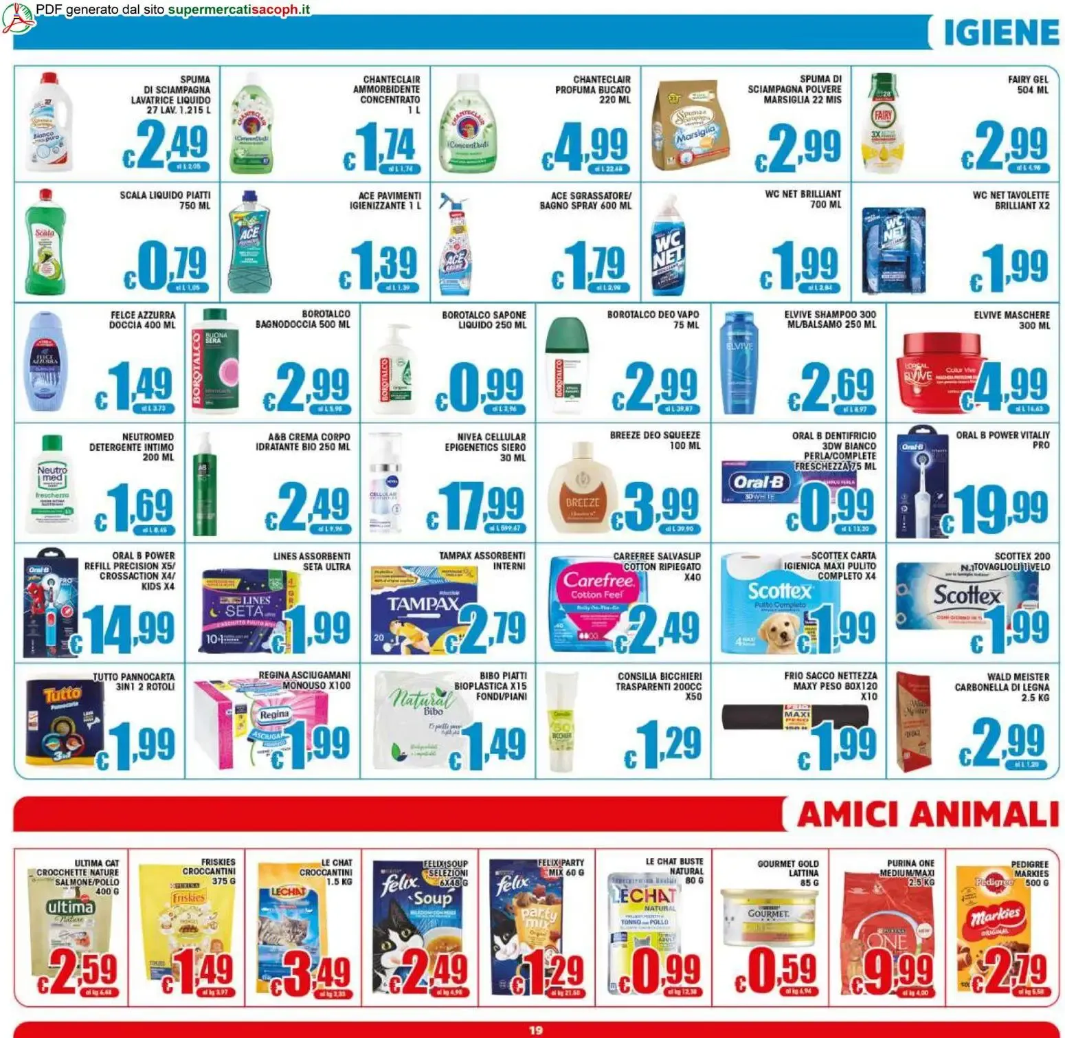 Sacoph volantino dal 12/08/2026 - online Offerte da 12 agosto a 20 agosto di 2026 - Pagina del volantino 19