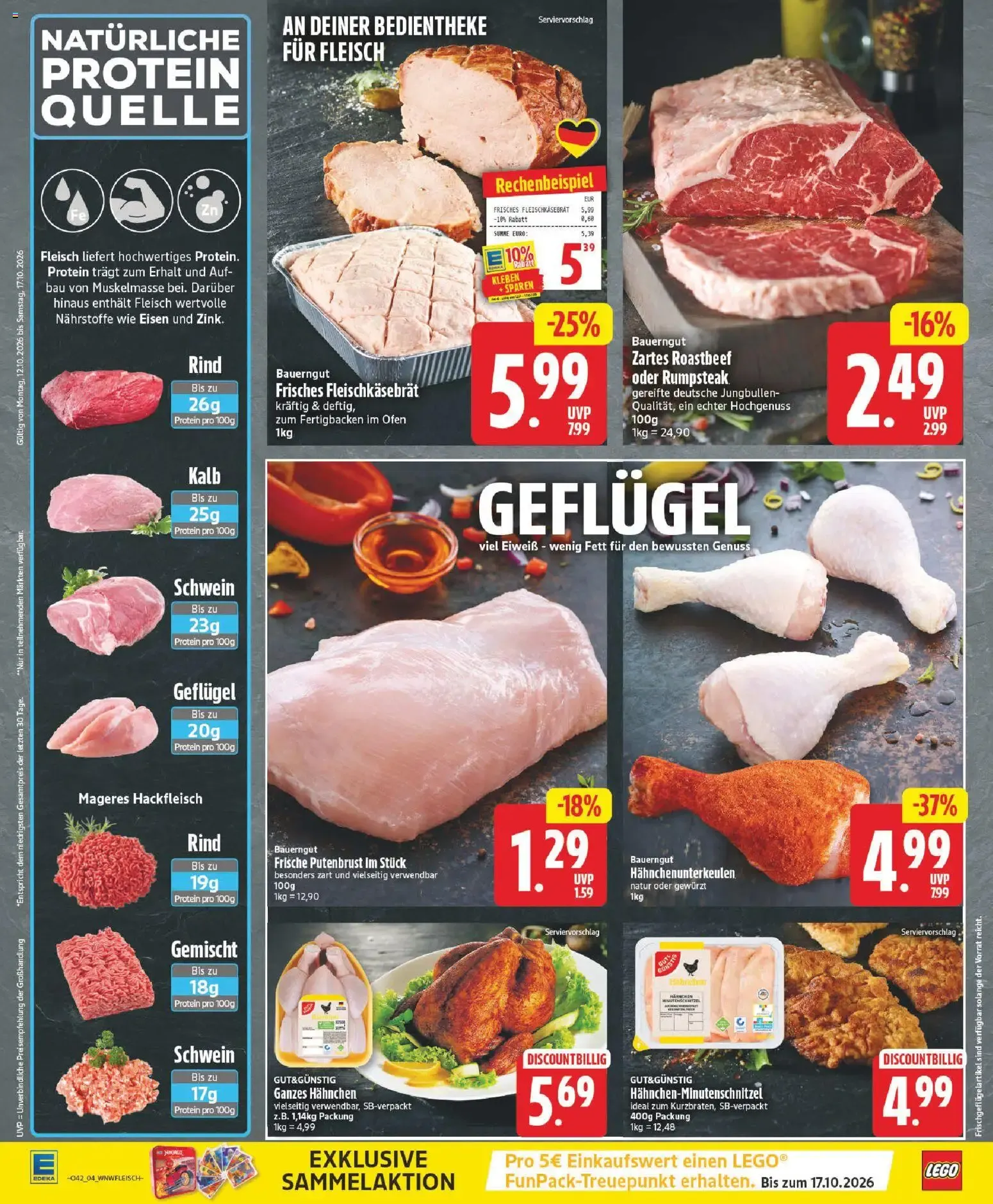 Jetzt wieder da! Kleben & Sparen von 12. Oktober bis 17. Oktober 2026 - Prospekt seite 4
