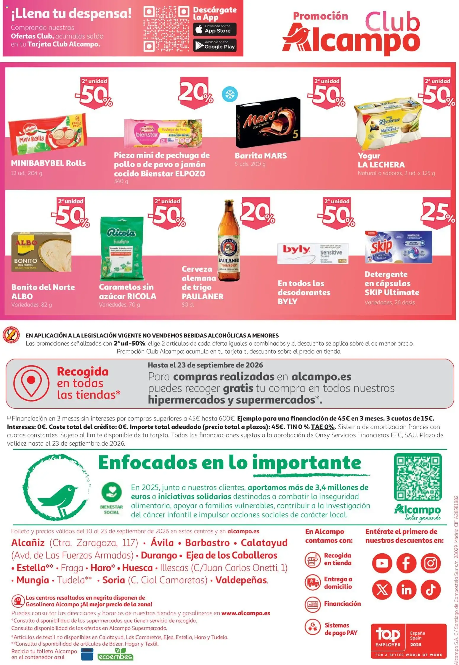 Catálogo de Alcampo Superstore Nacional 10/09/2026 - 23/09/2026 10 de septiembre al 23 de septiembre 2026 - Página 12