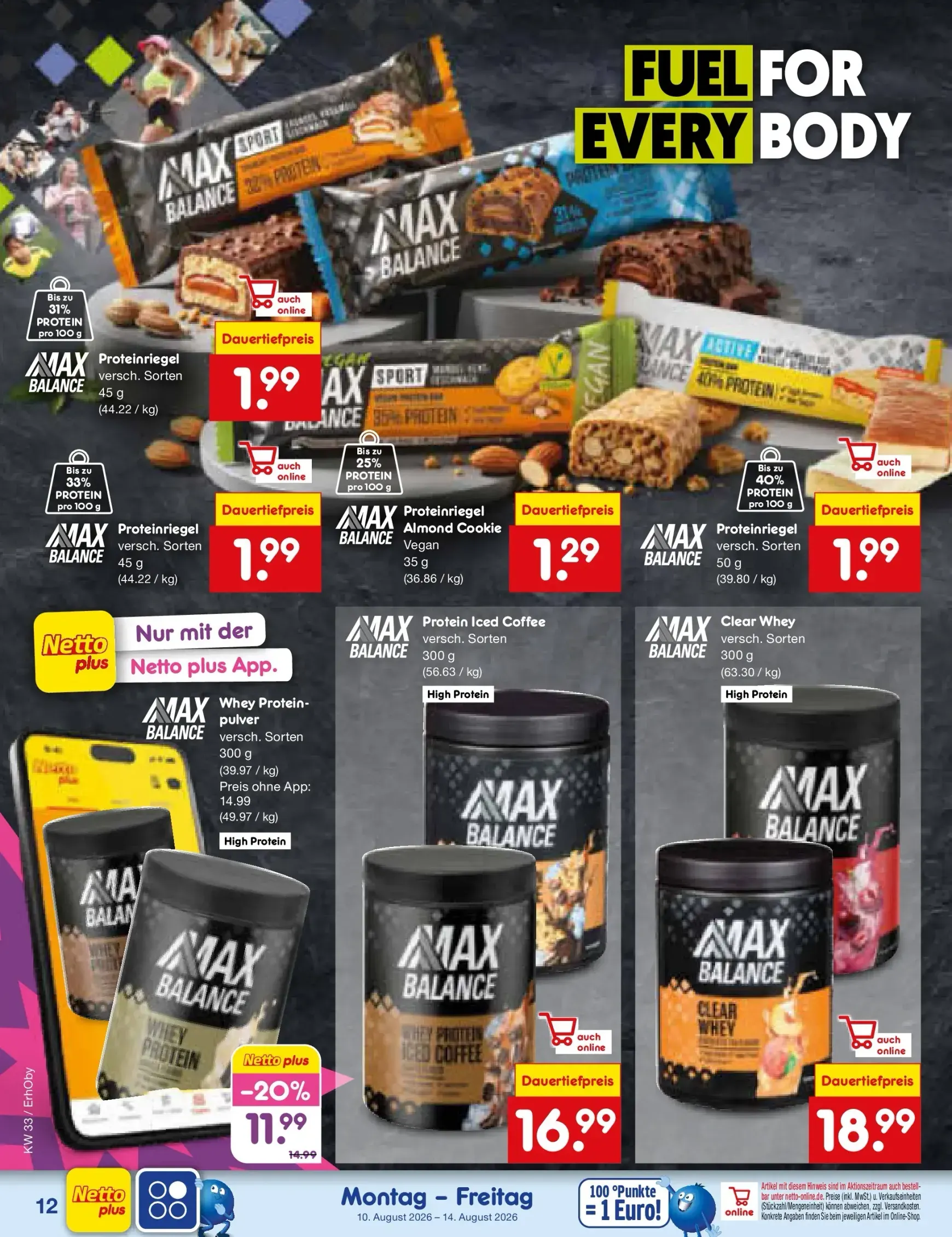 Netto Marken Discount Prospekt nächste Woche – von Montag 10.08.2026 bis Freitag 14.08.2026 von 10. August bis 14. August 2026 - Prospekt seite 15