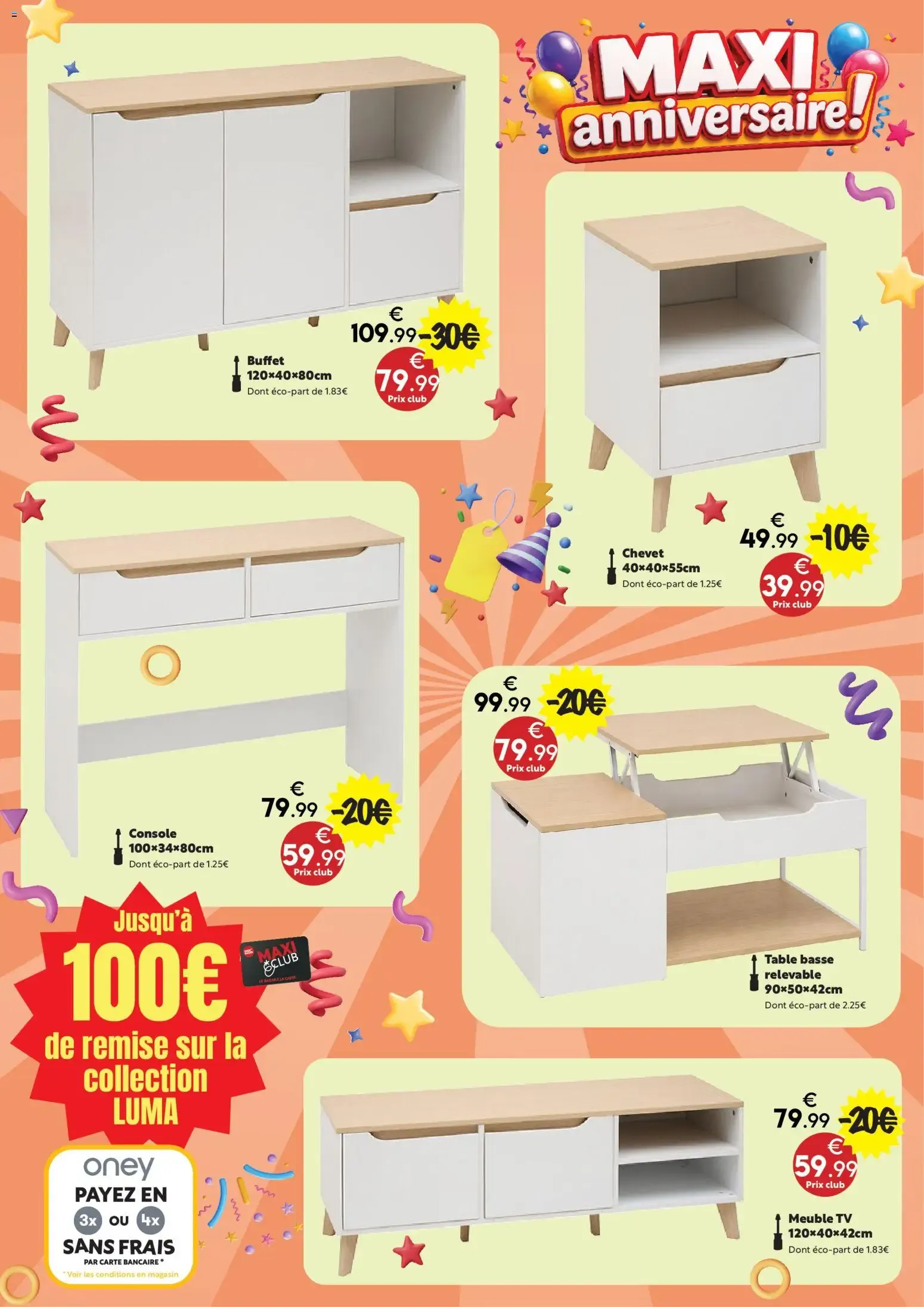 Maxi Bazar - Brochure anniversaire à partir du 02/09/2026 - promo en ligne du 2 septembre au 27 septembre 2026 - Catalogue page 2