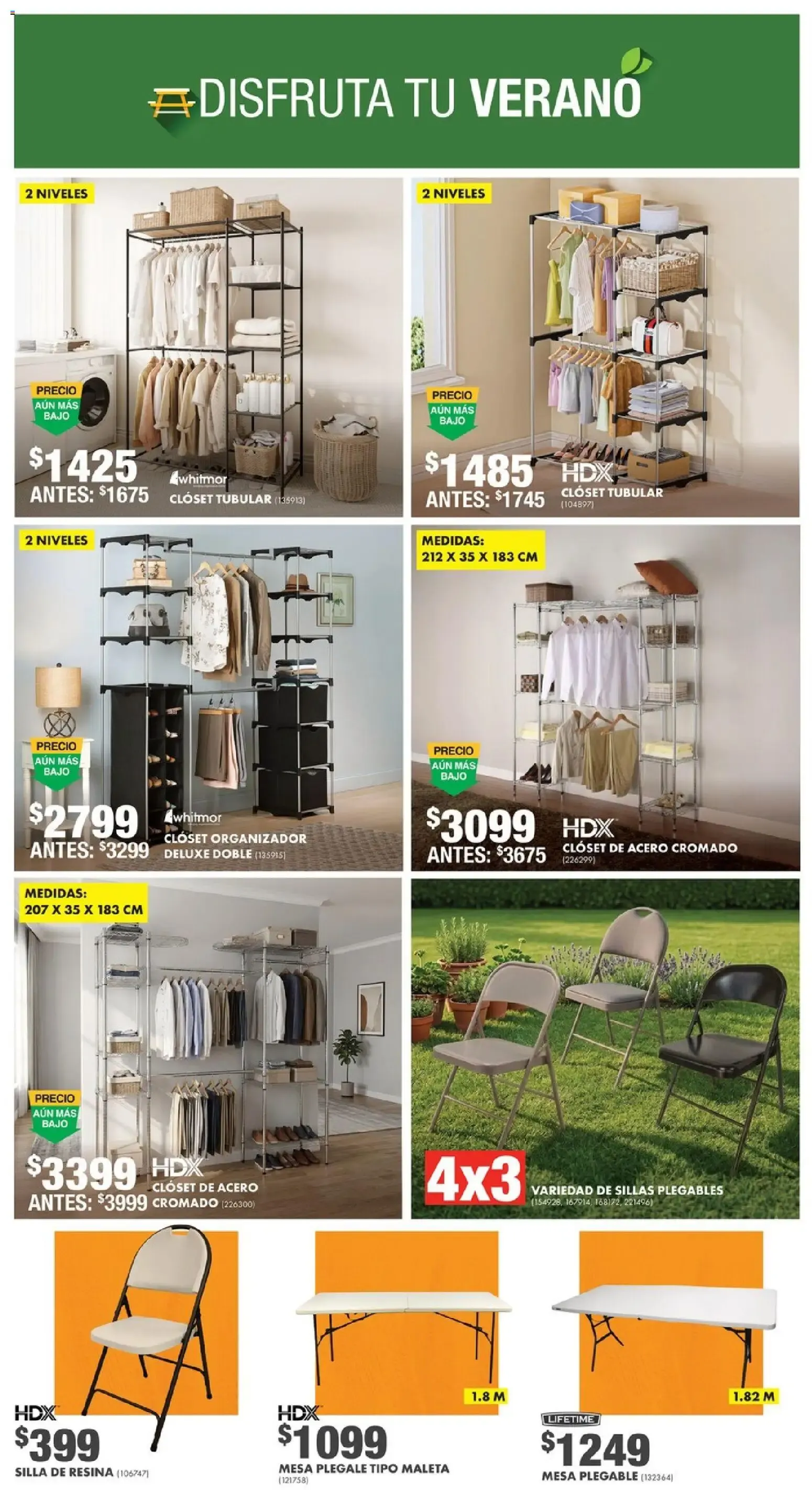 Catálogo de Home Depot - Disfruta tu Verano 16 de julio al 12 de agosto 2026 - Pagina 8