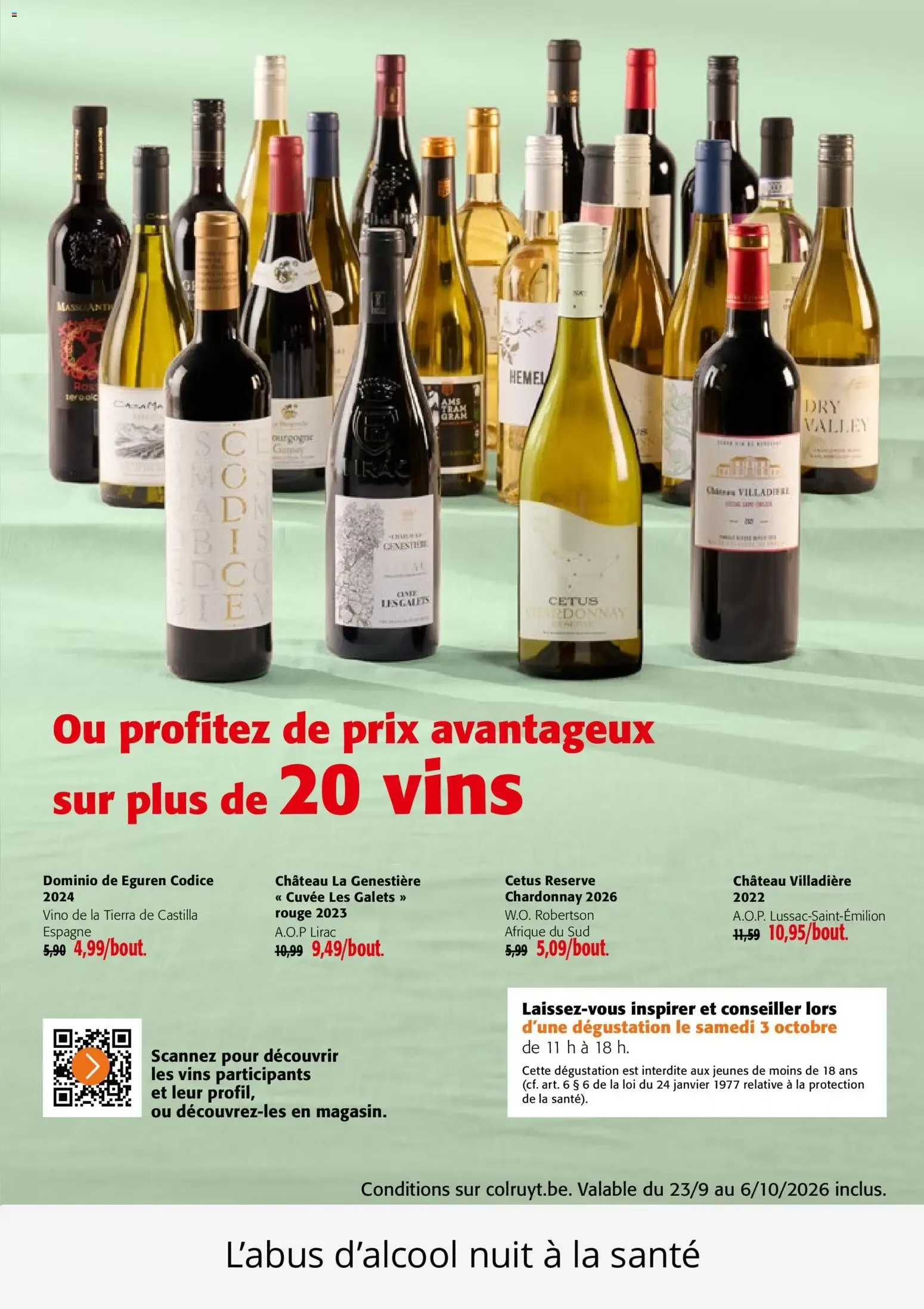 Colruyt catalogue à partir du 23/09/2026 - promo en ligne du 23 septembre au 6 octobre 2026 - Catalogue page 19