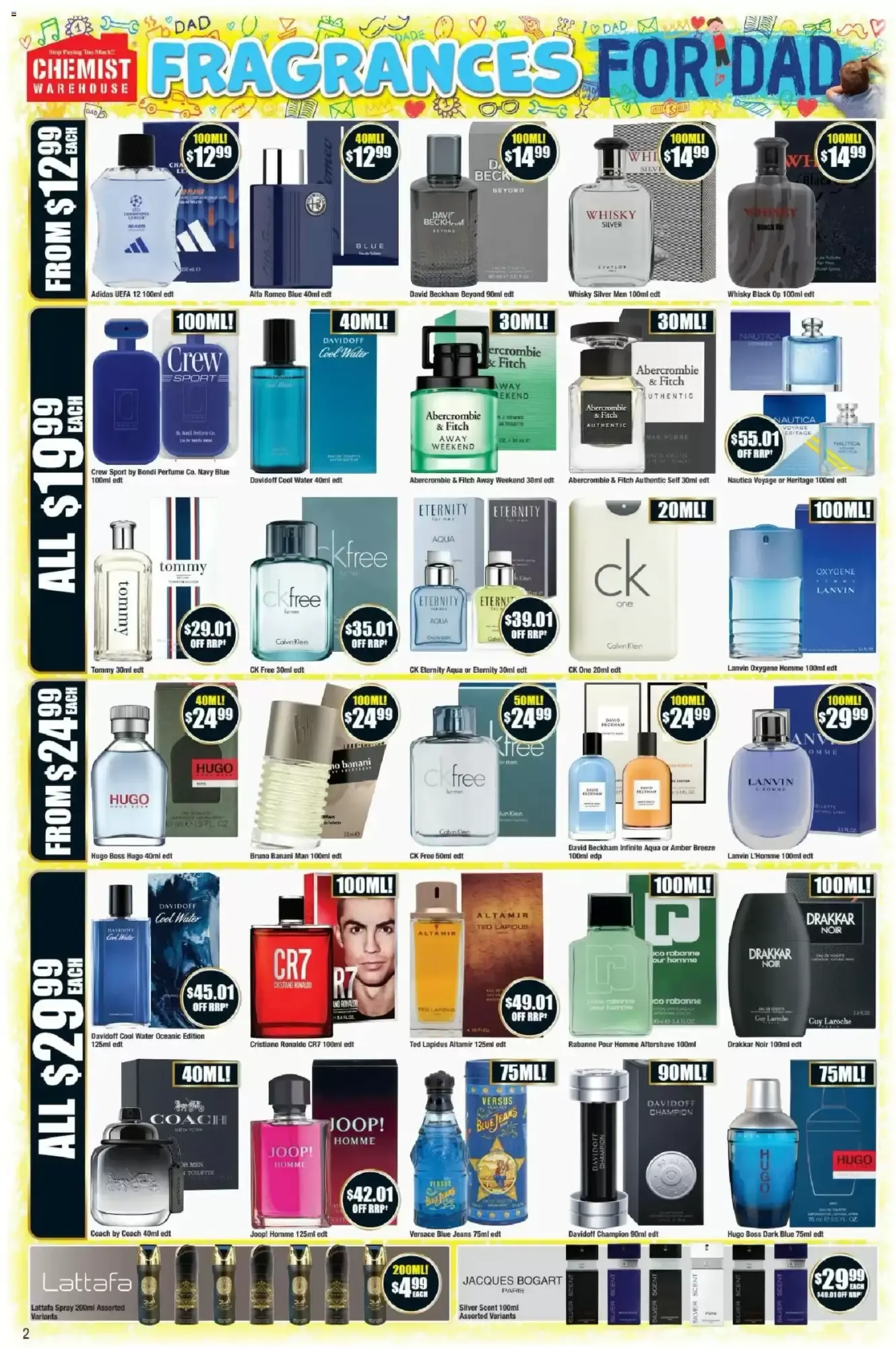 Chemist Warehouse Father's Day Sale - Catalogue valid from 20 August to 6 September 2026 - page 2