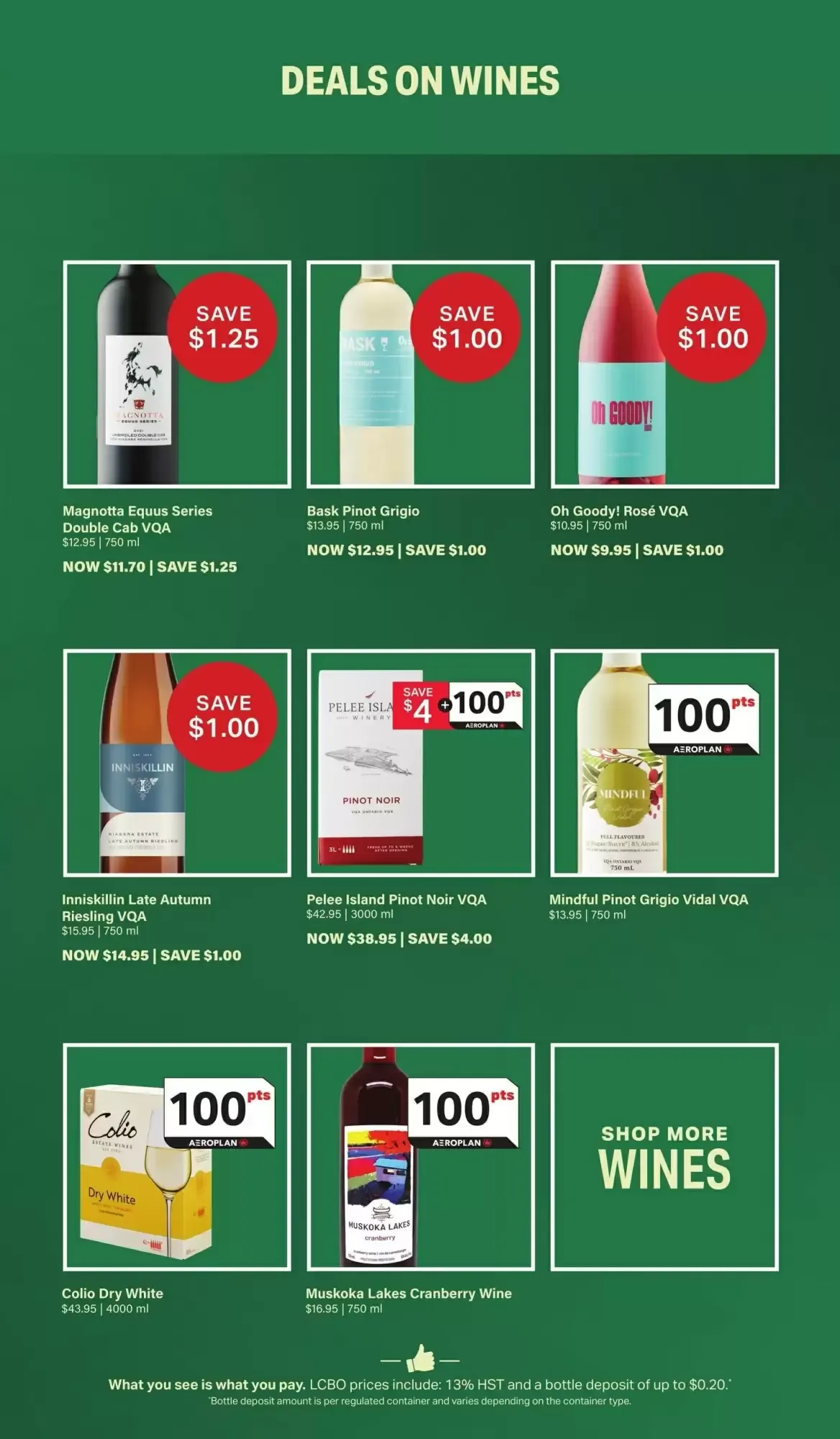 LCBO Great Deals from September 14 to October 11 2026 - flyer page 2