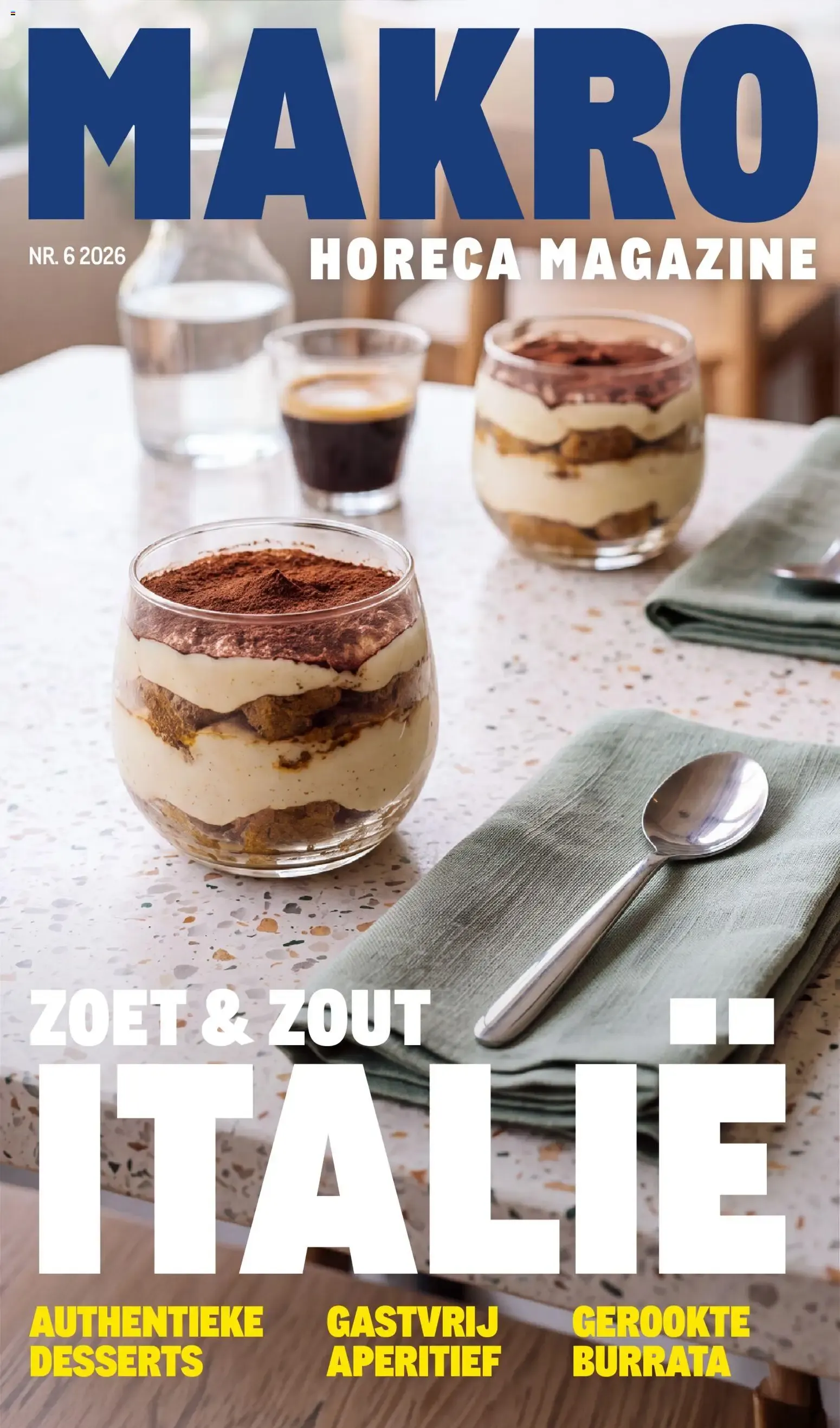 Makro Horeca Magazine van 8 september tot 1 december 2026 - Folder pagina 1