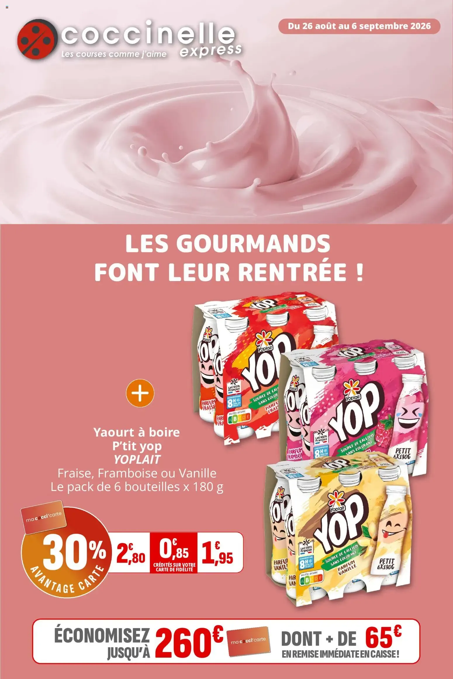 Coccinelle - Express à partir du 26/08/2026 - promo en ligne du 26 août au 6 septembre 2026 - Catalogue page 1