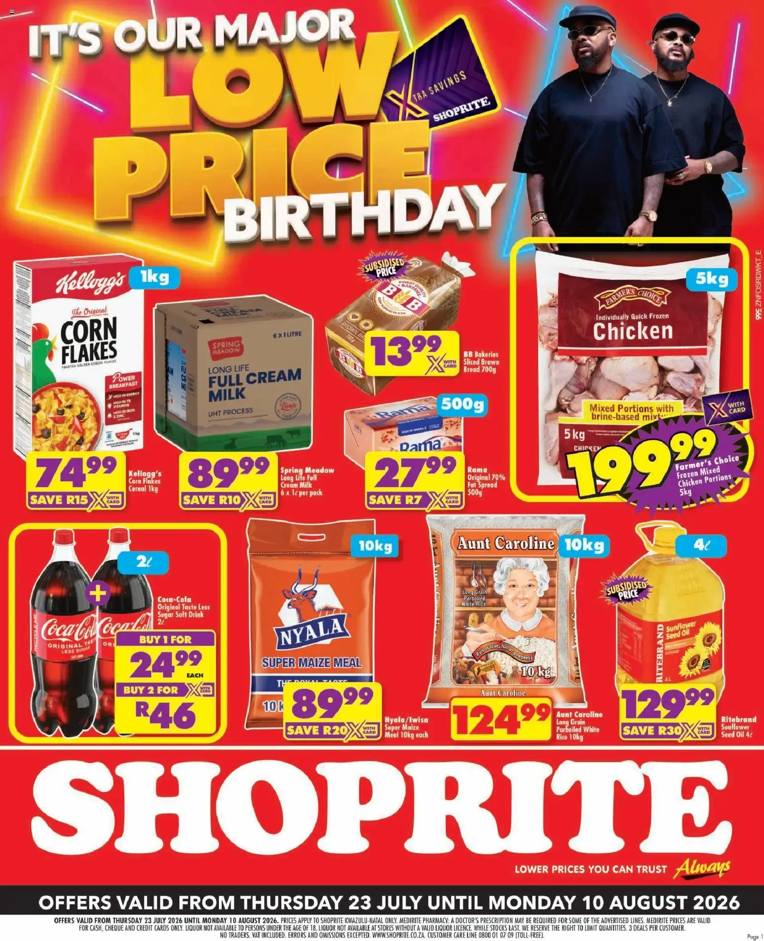 Shoprite: It's Our Major Low Price Birthday
