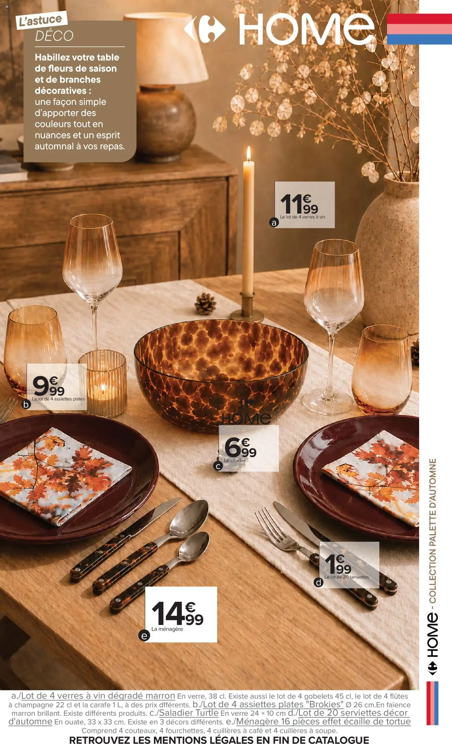 Carrefour Des idées déco pour tous les styles à partir du 29/09/2026 - promo en ligne du 29 septembre au 12 octobre 2026 - Catalogue page 5