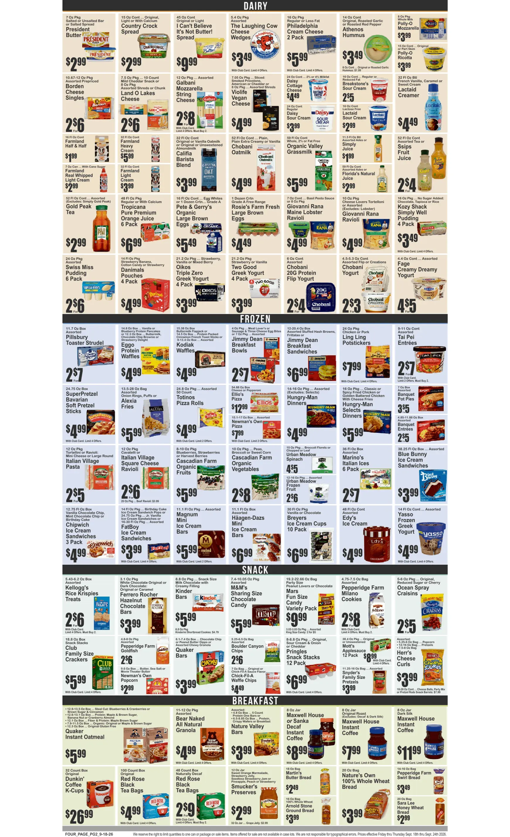 Weekly ad Current Key Food - Brooklyn Fare leaflet valid from Friday 09/18/2026 to Thursday 09/24/2026 from September 18 to September 24 2026 - Page 3