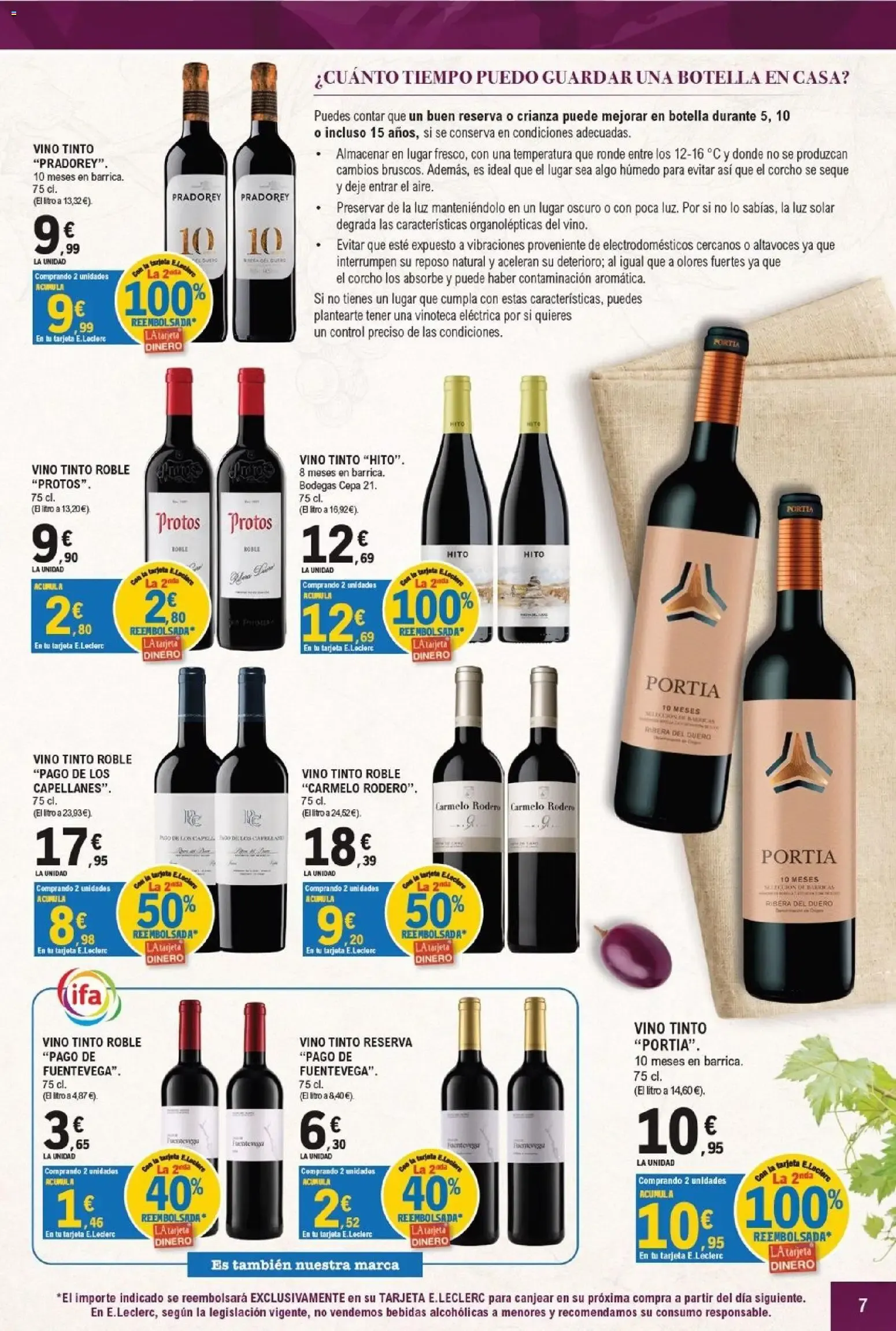 Catálogo de E.Leclerc - Feria del Vino 16 de septiembre al 4 de octubre 2026 - Página 7