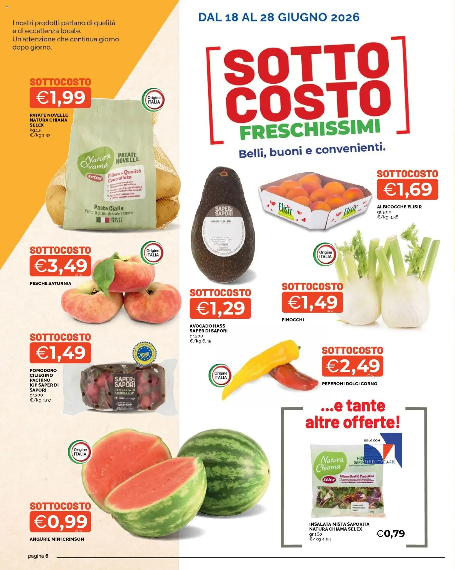 Mercatò volantino dal 18/06/2026 - online Offerte da 18 giugno a 28 giugno di 2026 - Pagina del volantino 6