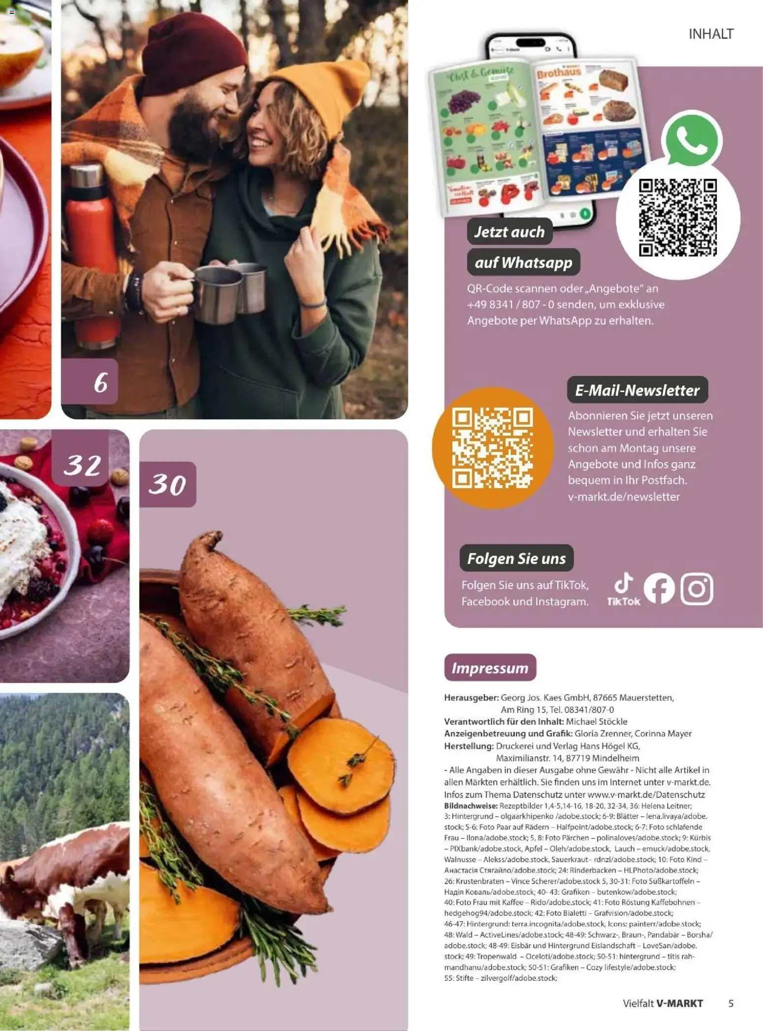 V-Markt Vielfatt von 1. September bis 31. Oktober 2026 - Prospekt seite 5