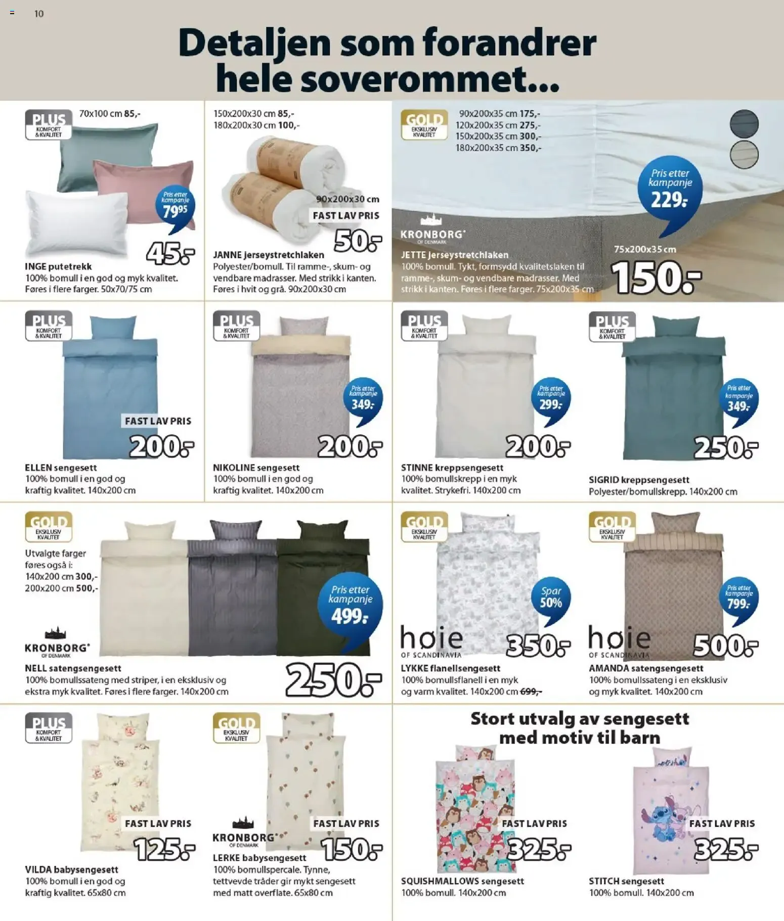 JYSK Scandinavian Sleeping & Living - Møbeldager fra 13. juli til 25. juli 2026 - kundeavisside 10