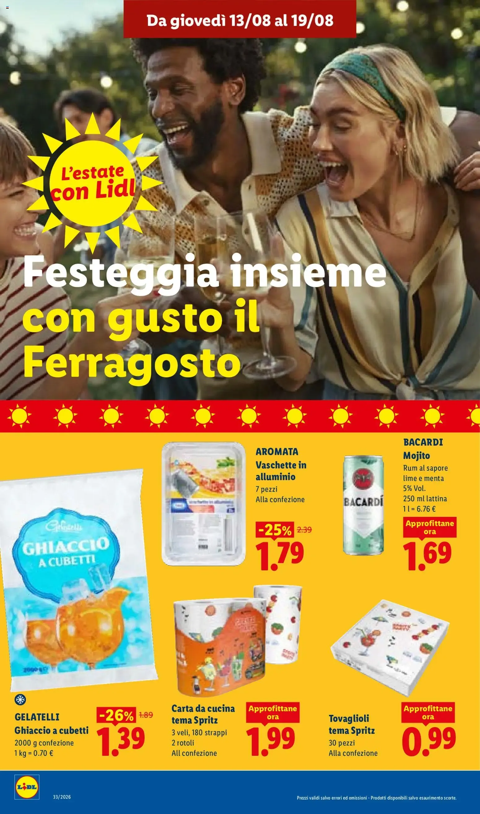 LIDL Ferragosto fino al -50% da 13 agosto a 19 agosto di 2026 - Pagina del volantino 12