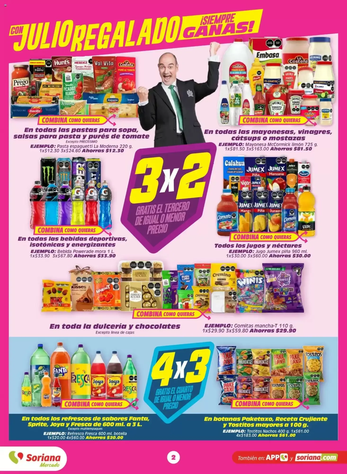 Catálogo de Soriana Mercado: Julio Regalado y Papá Campeón 19 de junio al 25 de junio 2026 - Pagina 2