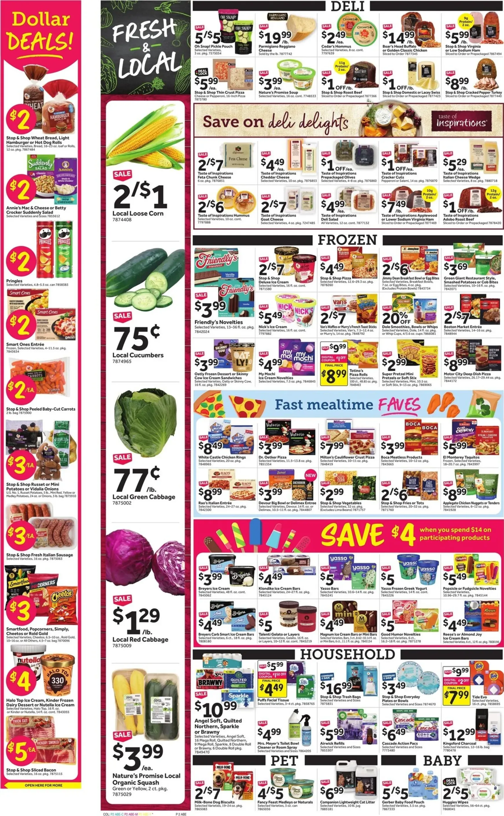 Weekly promotion Stop & Shop | Ofertas de la Semana y Ahorros de Vuelta al Cole spanning from August 21 to August 27 2026 - Page 4 for Catalogue 365
