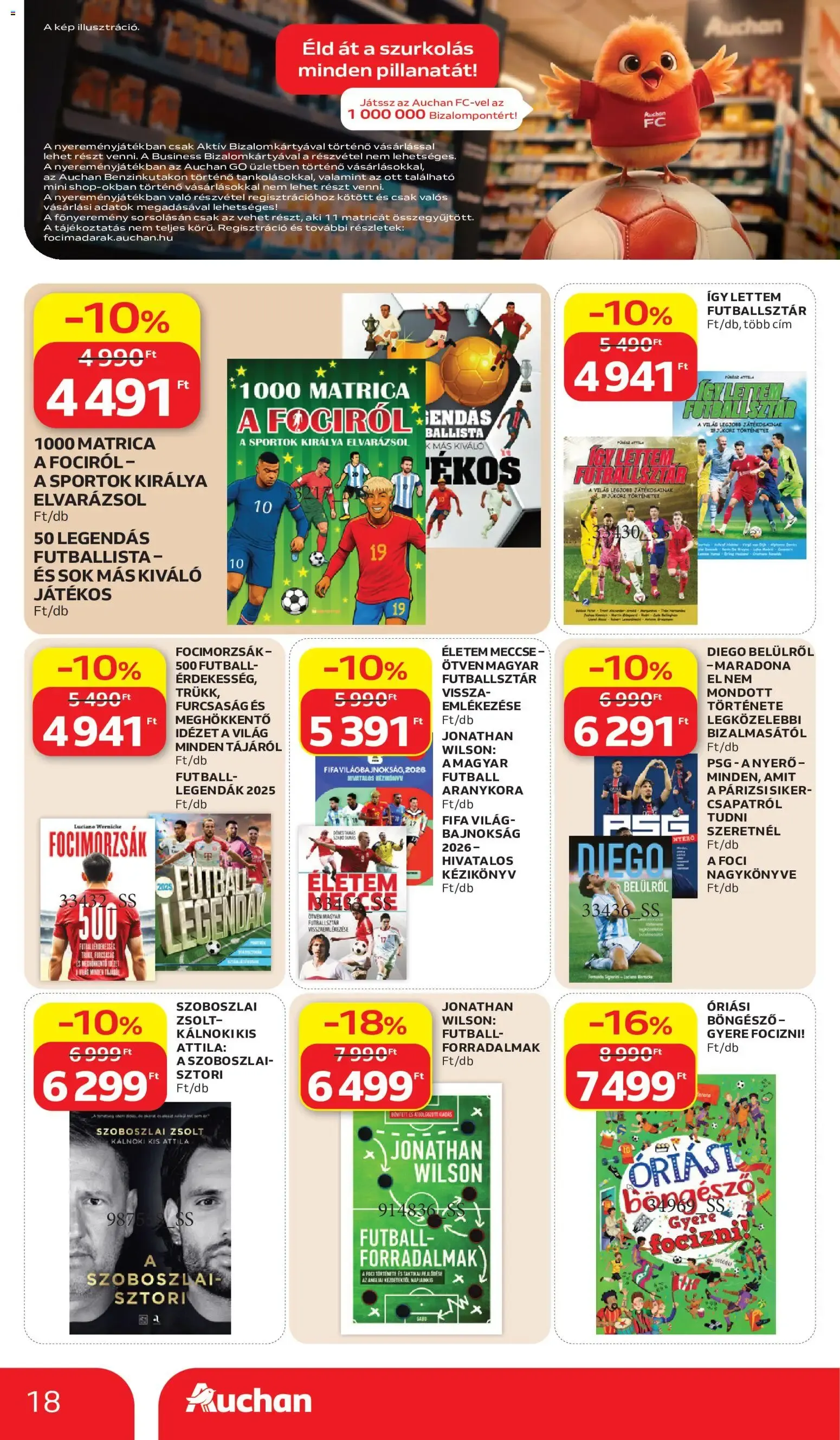 Katalógus Auchan Szúrkolj velünk - 2026.06.11. -tól/töl > akció, lapozható szórólap 🛍️ június 11.-tól június 24.-ig 2026. - Oldal 18