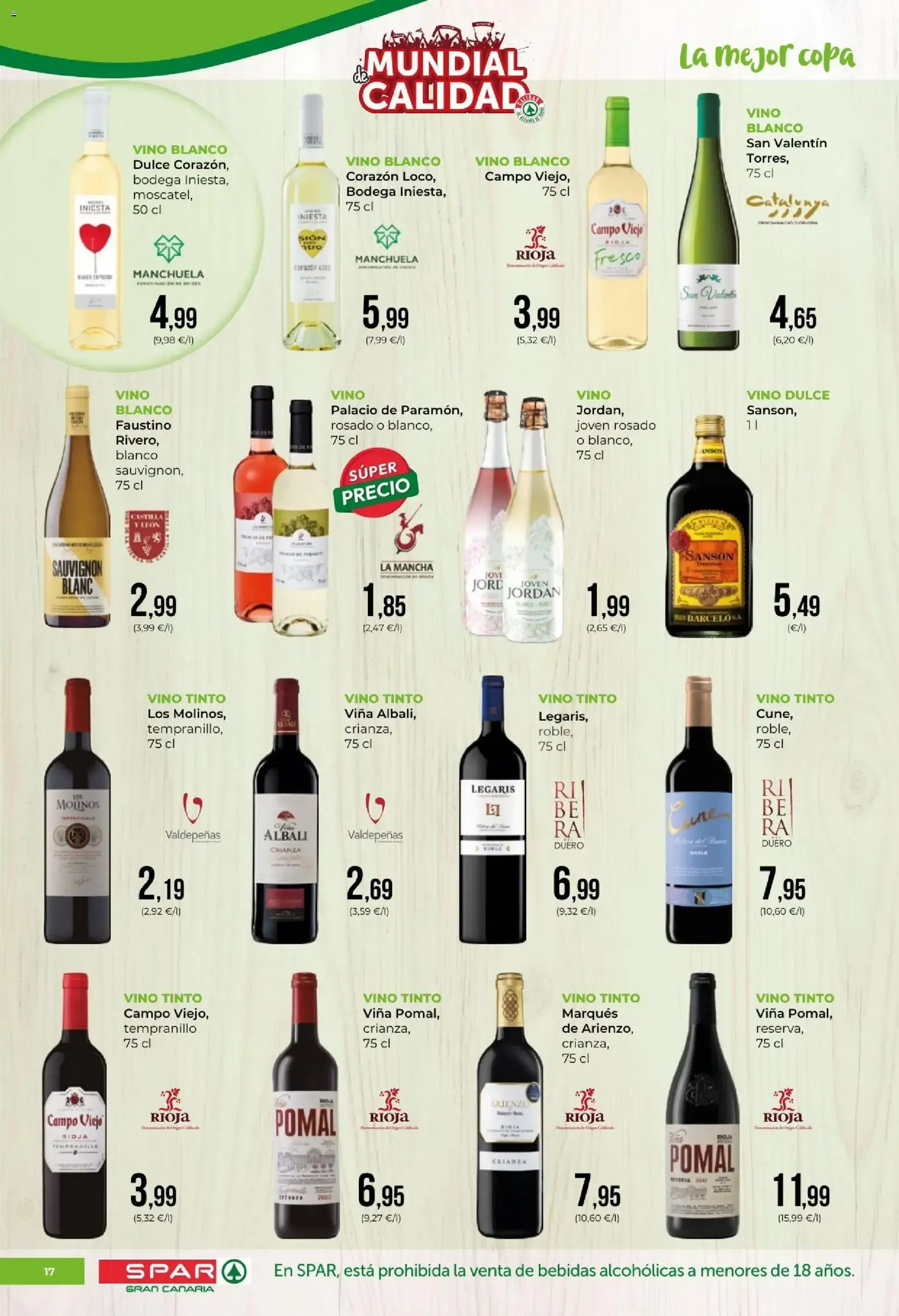 Catálogo de Spar folleto 12/06/2026 - 25/06/2026 12 de junio al 25 de junio 2026 - Página 17
