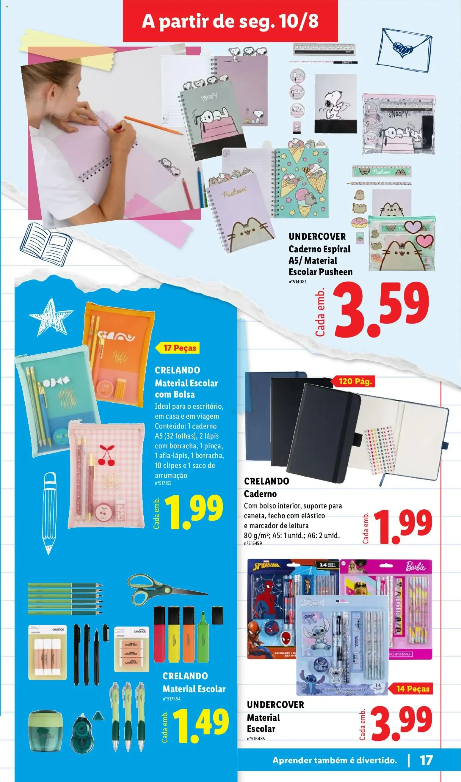 Folheto Regresso às Aulas - Material Escolar de 10 de agosto até 7 de setembro 2026 - Pagina 16