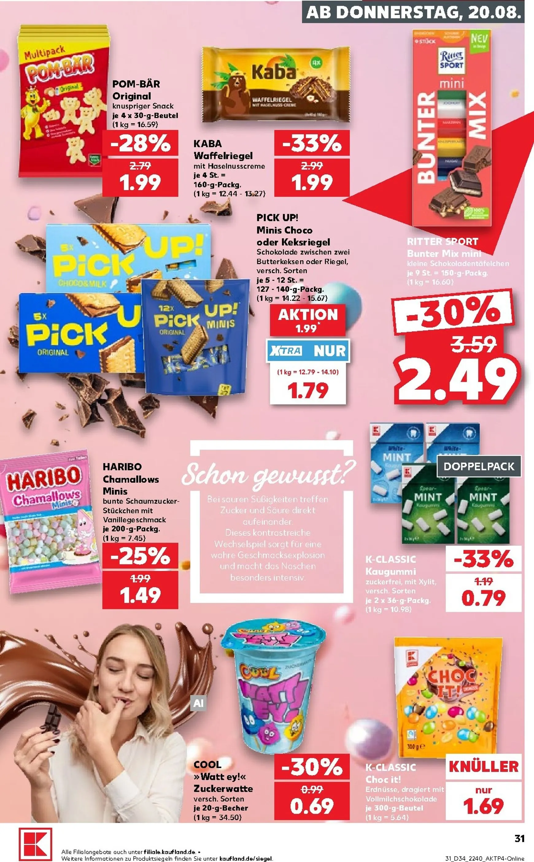 Kaufland Prospekt nächste Woche – von Donnerstag 20.08.2026 bis Mittwoch 26.08.2026 von 20. August bis 26. August 2026 - Prospekt seite 31