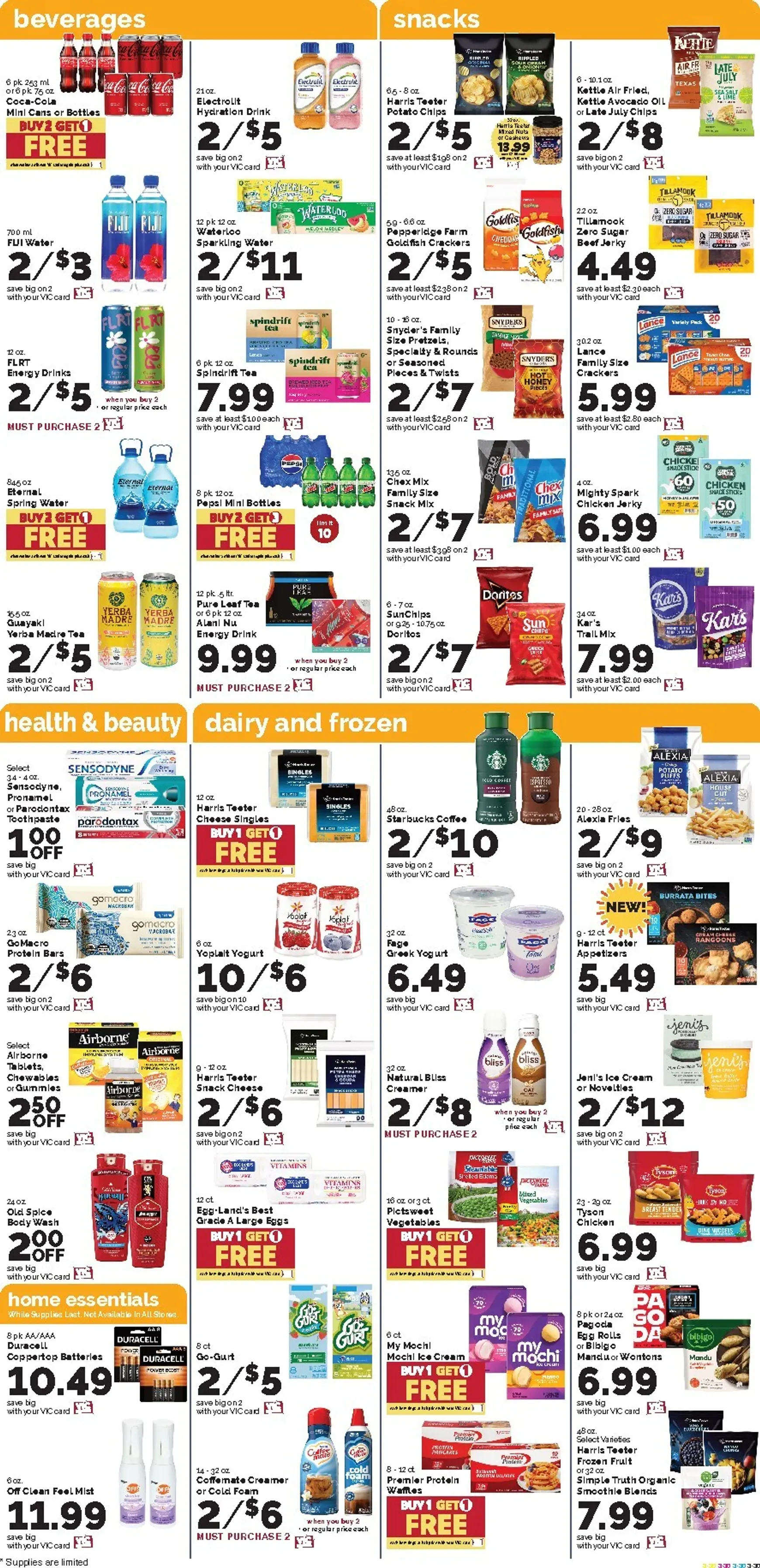 Weekly ad Current Harris Teeter leaflet valid from Wednesday 06/17/2026 to Tuesday 06/23/2026 from June 17 to June 23 2026 - Page 8