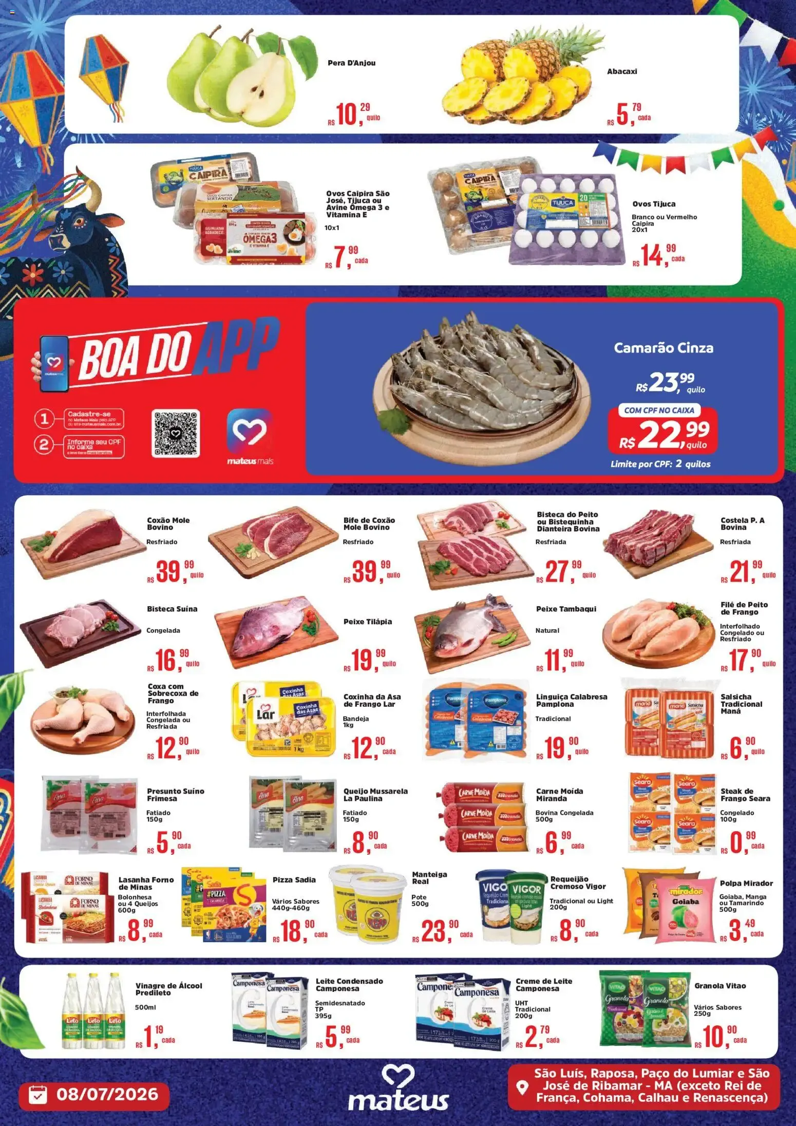 Encarte de Mateus ofertas Quarta do horti de 08/07/2026 | Promoções Online 8 de julho até 8 de julho 2026 - Pagina 2