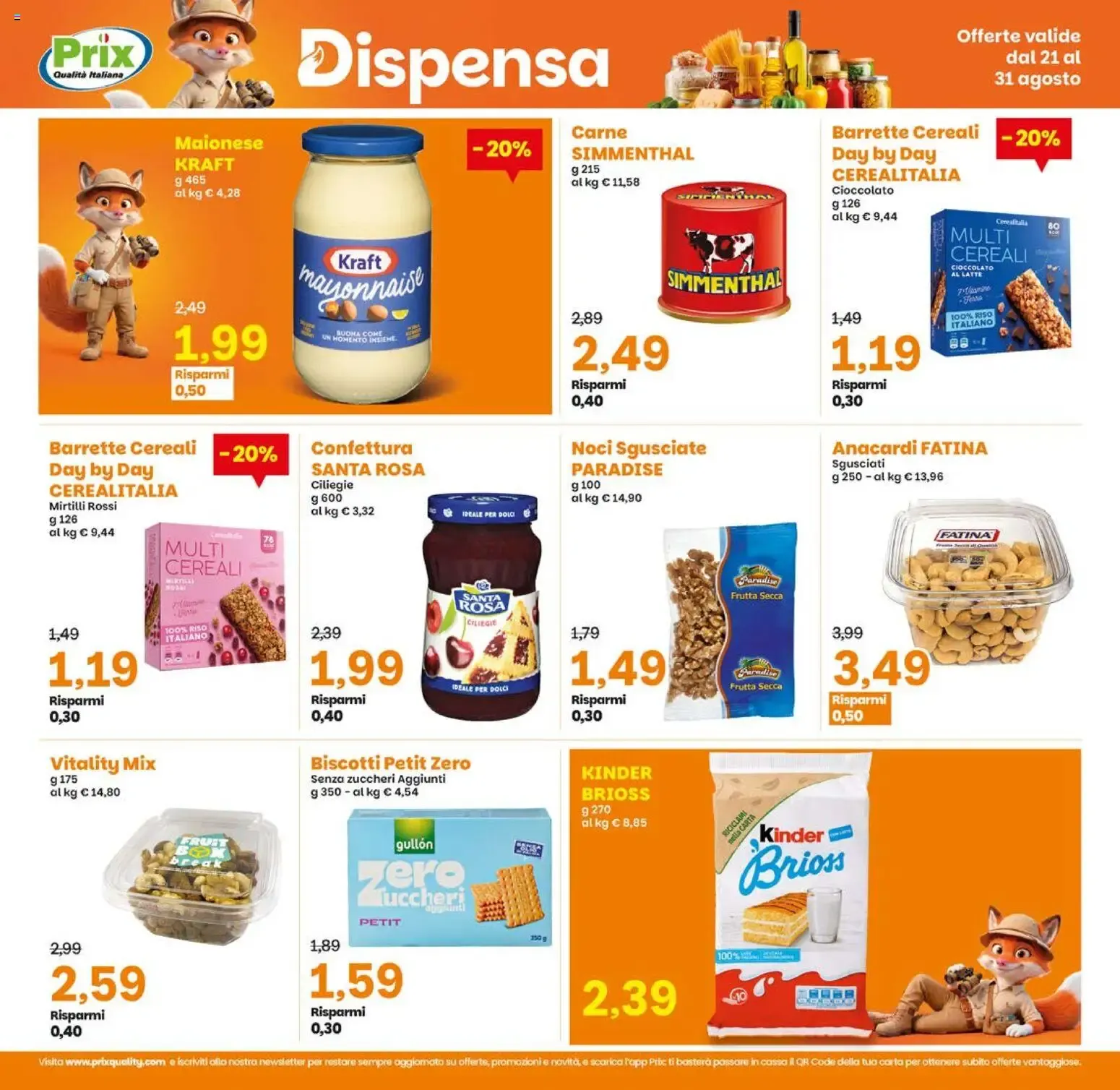 Prix: Offertissime da 21 agosto a 31 agosto di 2026 - Pagina del volantino 9