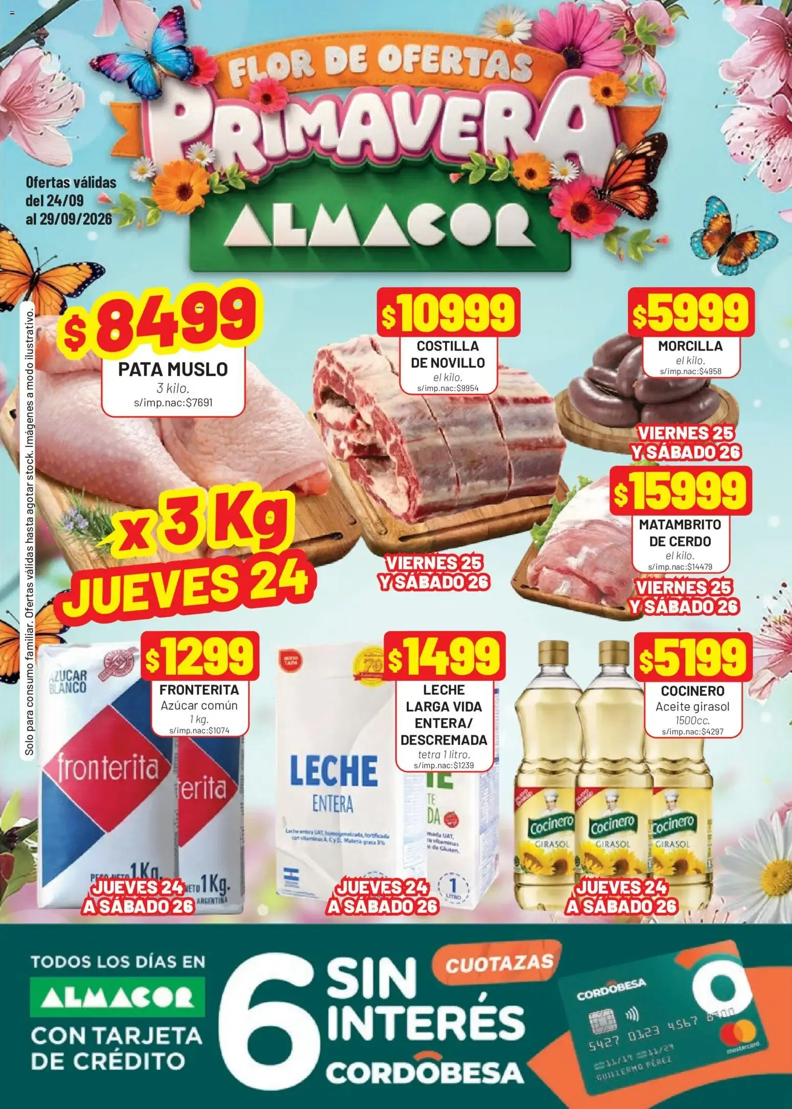 Ofertas de Flor de Ofertas Primavera Almacor 24 de septiembre al 29 de septiembre 2026 - Página 1 del catálogo